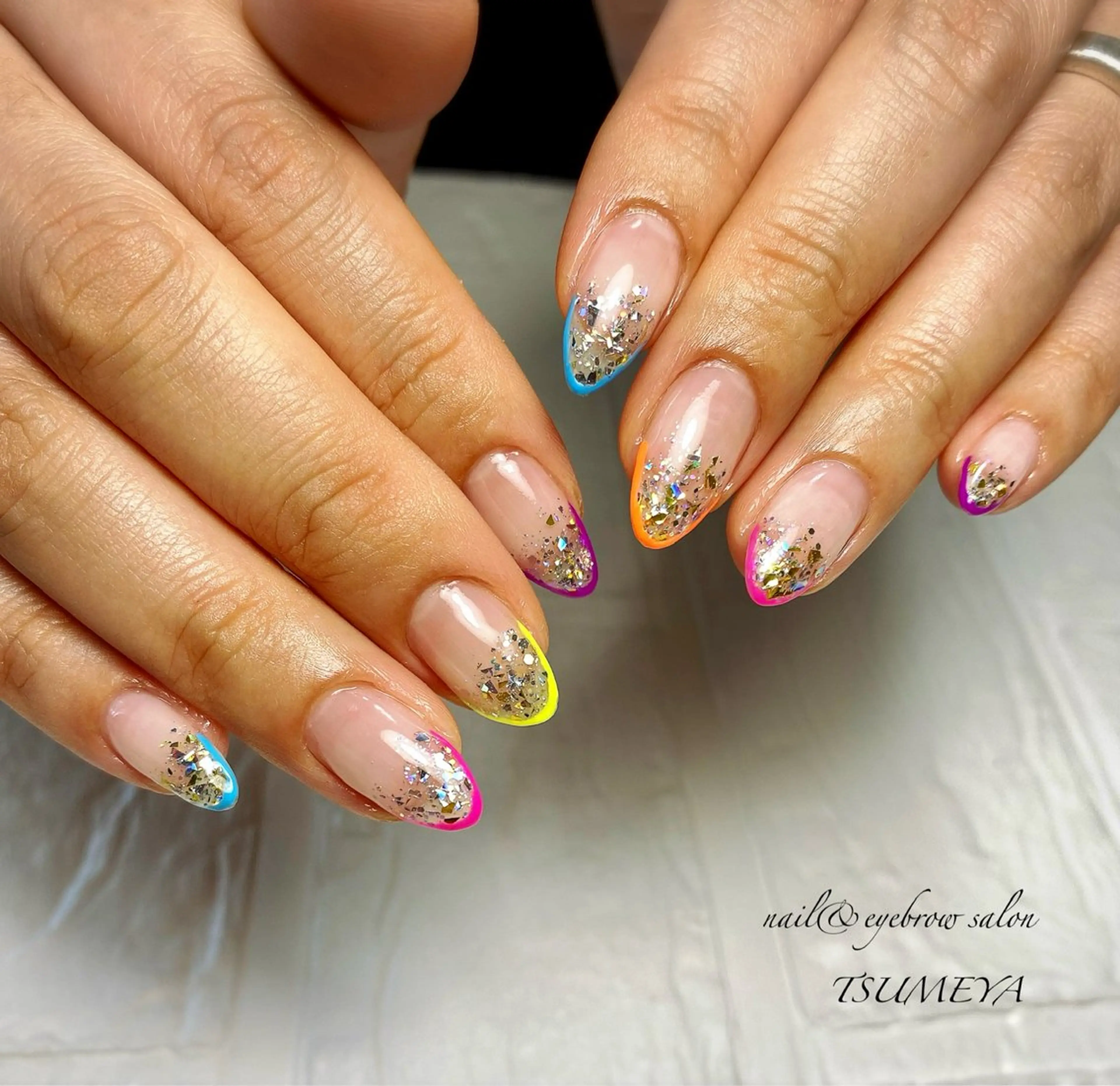 ミディアム TSUMEYA KONのネイルデザイン