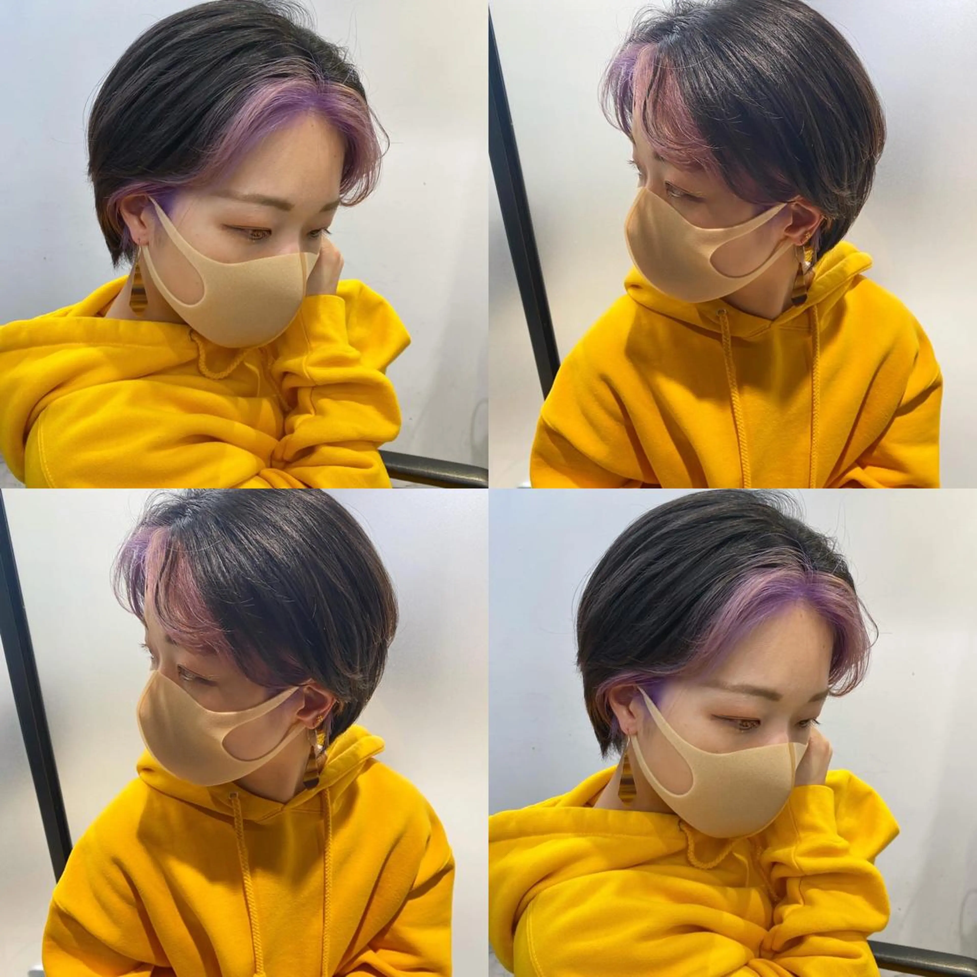 ショート カラー ヘアアレンジ メンズ 【池袋/スパイキー ショート】ⓝⓘⓜⓤのヘアスタイル