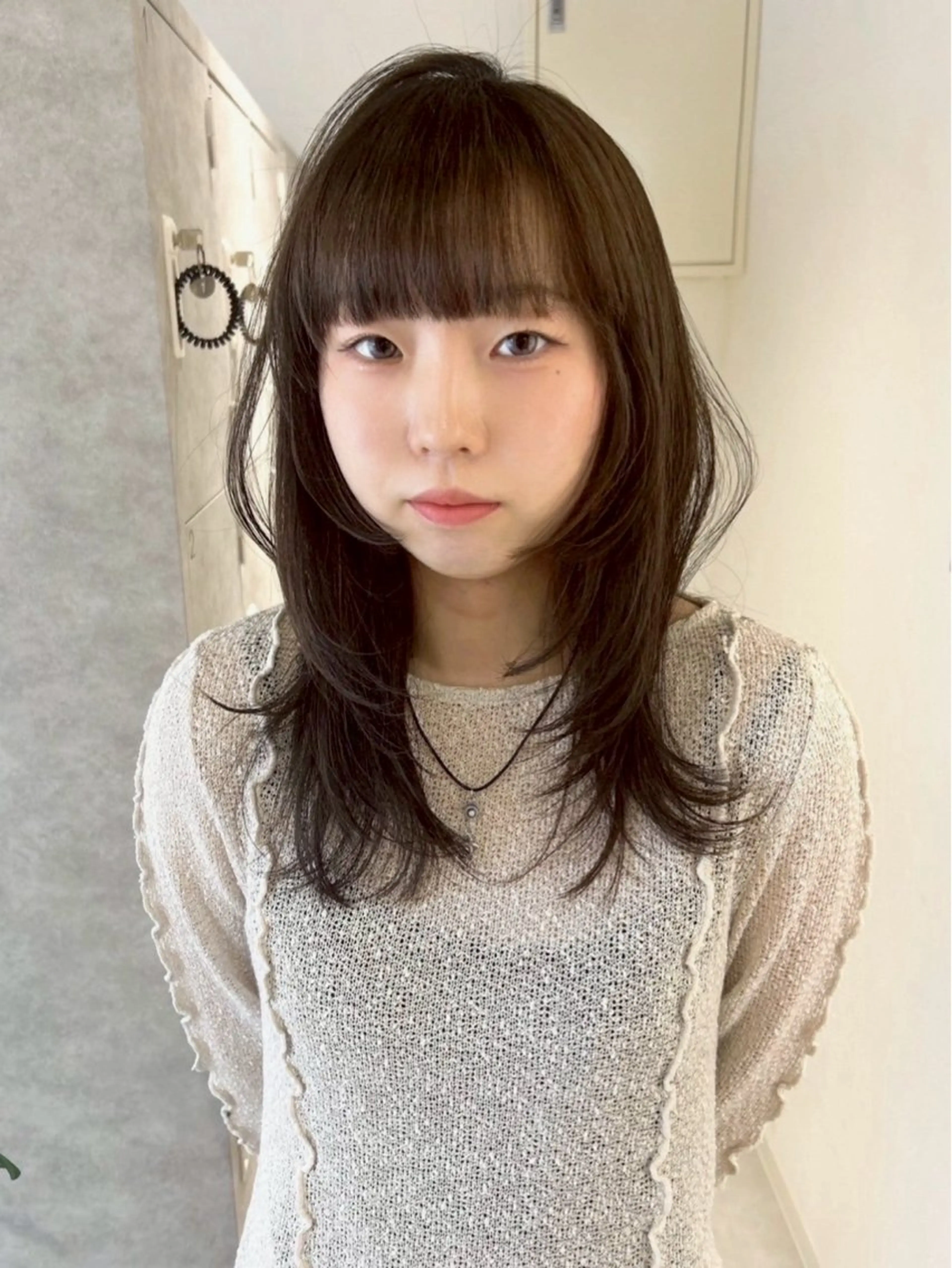 セミロング 暖色カラー/パーマ /AKIR‎A🌝のヘアスタイル