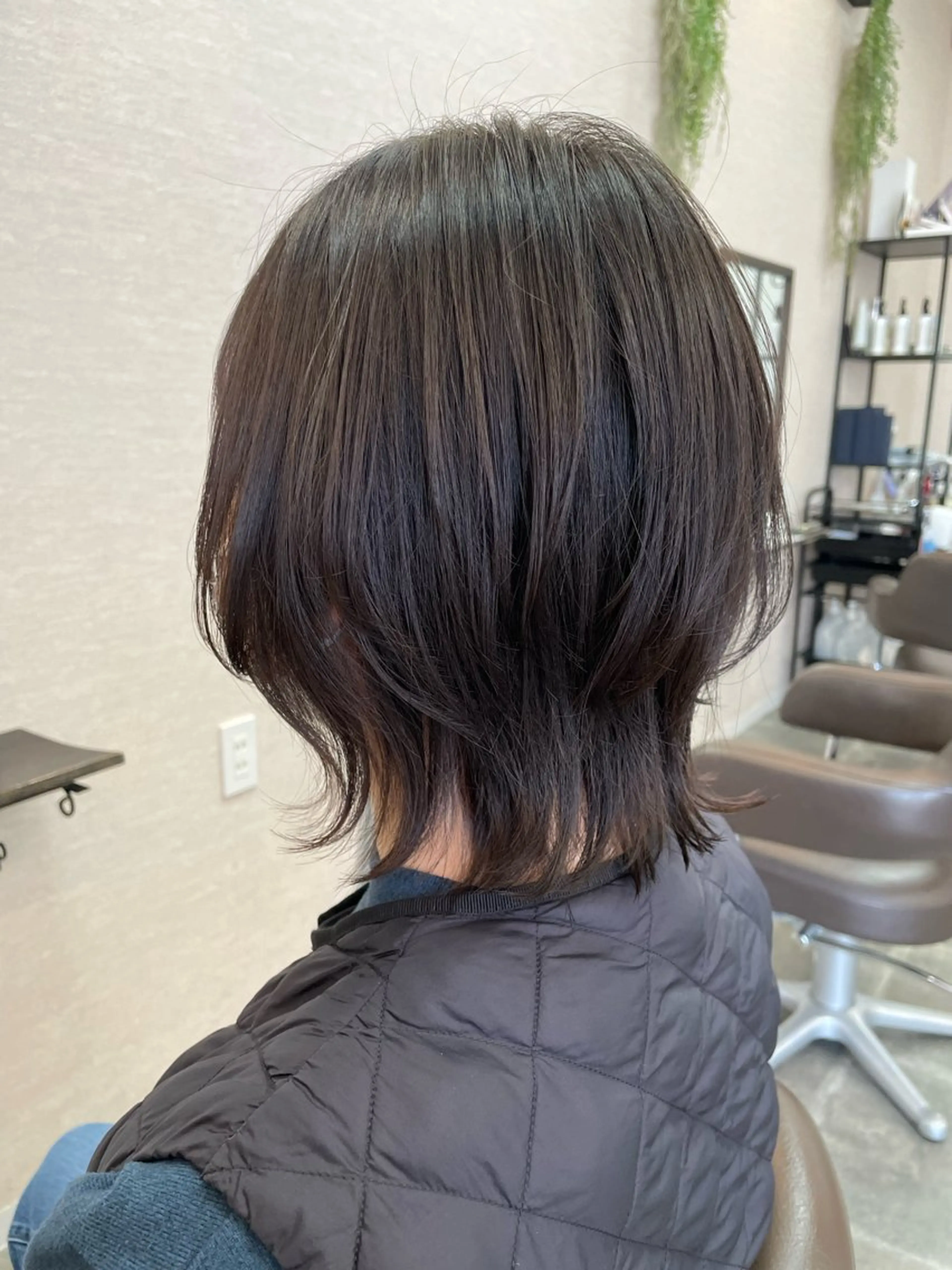 ミディアム 野崎 由理／髪質改善のヘアスタイル