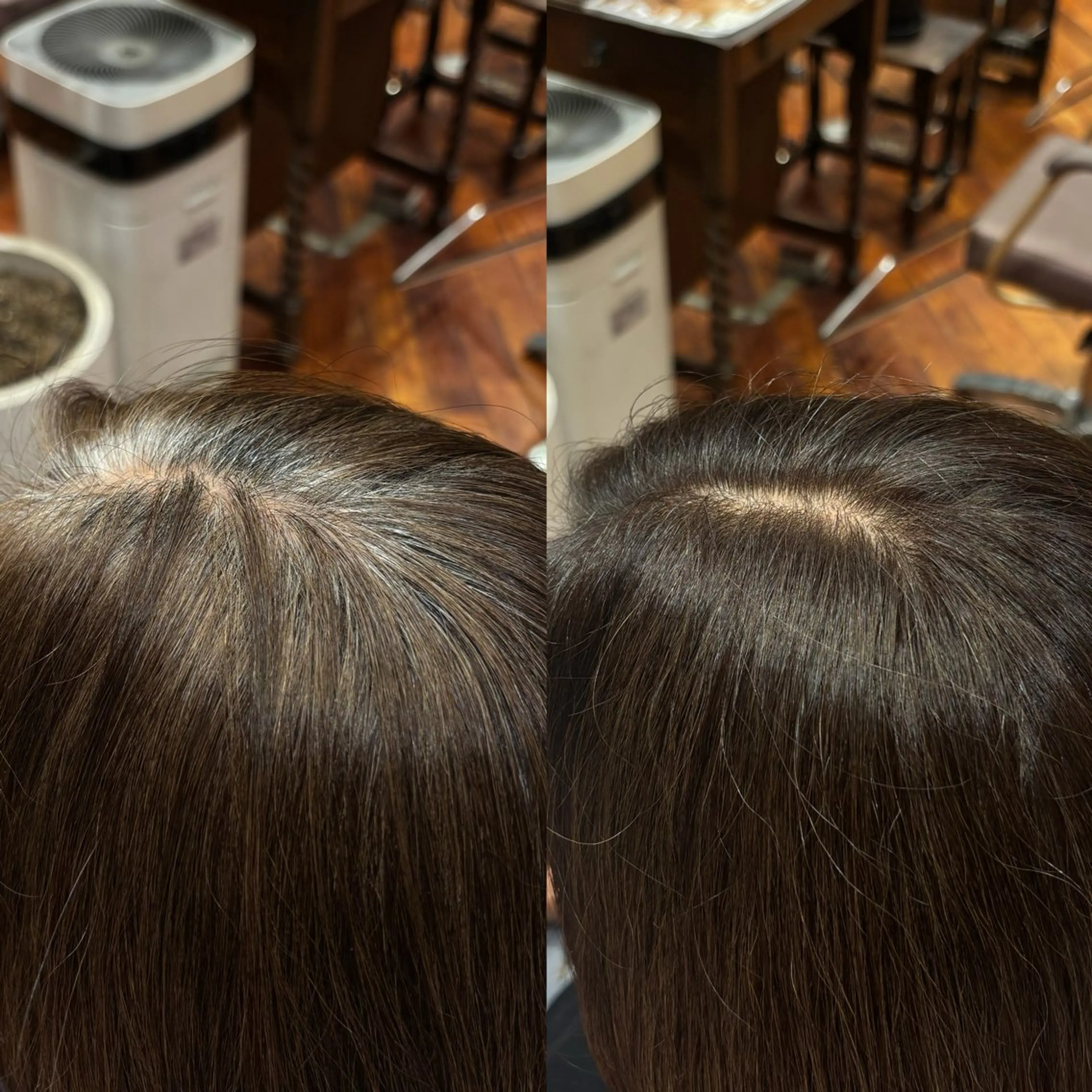 ロング カラー 小西 莉央のヘアスタイル