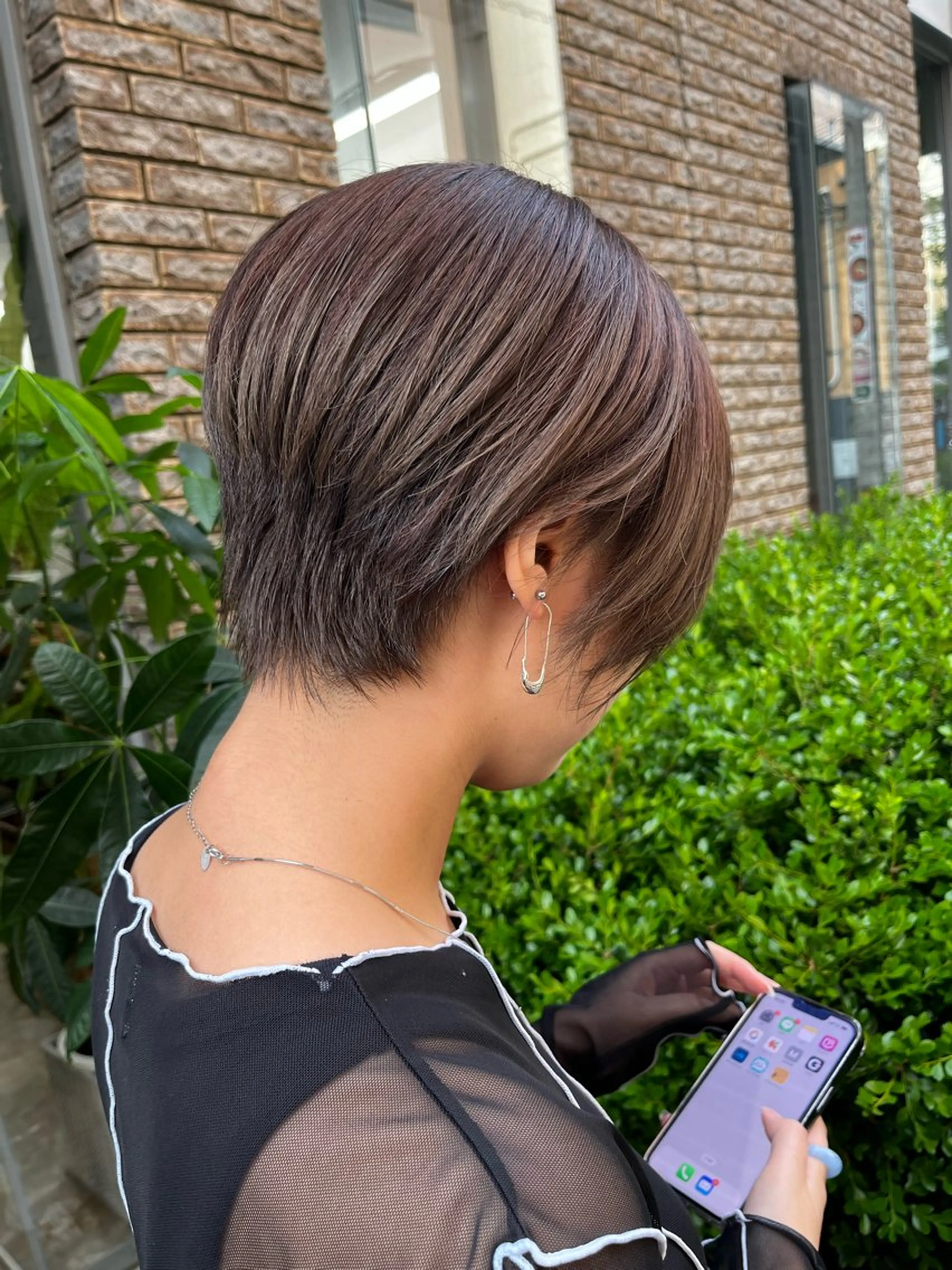 ショート ROSSO Hair＆SPA  香椎宮前店所属・SHIINA 香椎宮前店のヘアスタイル