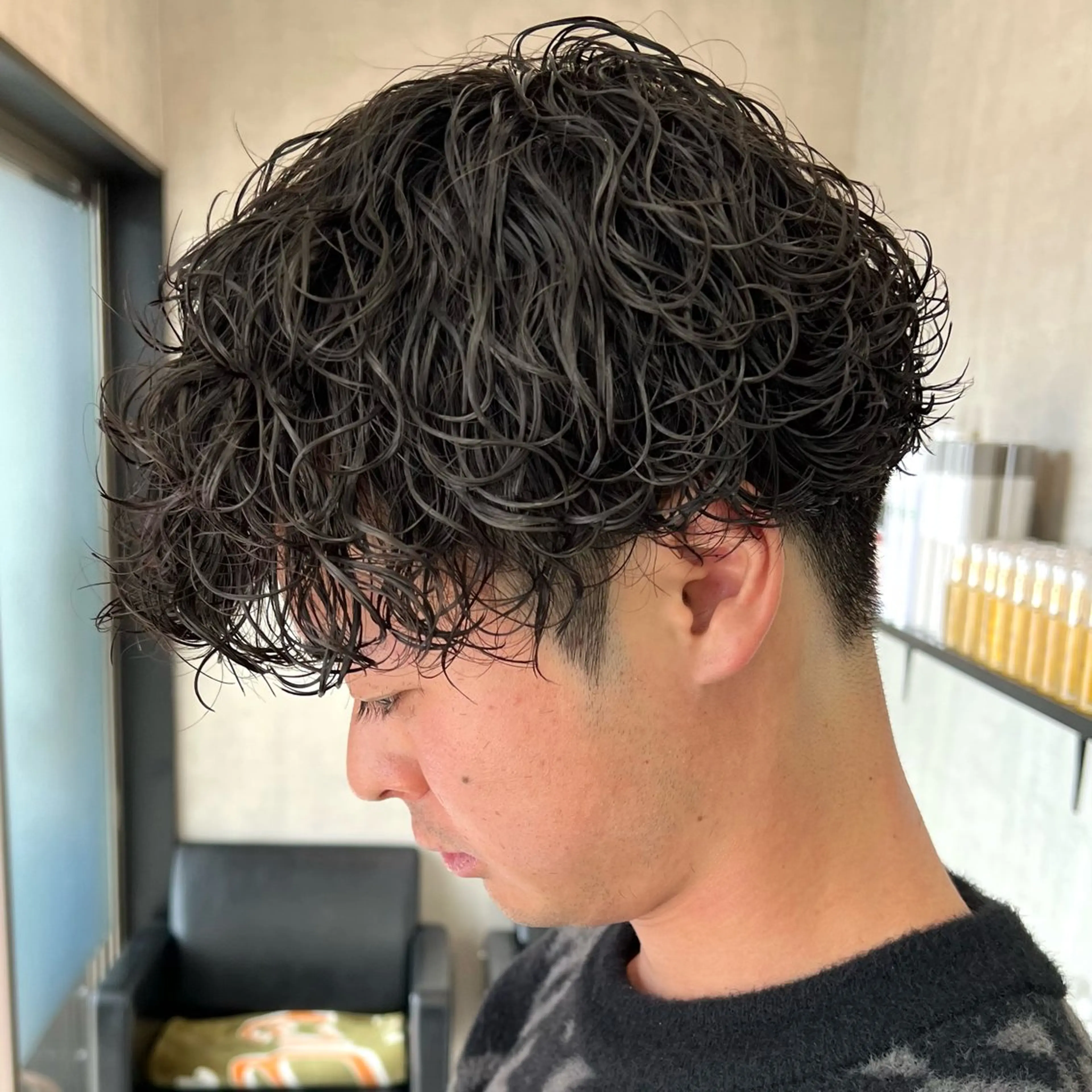 パーマ メンズ カット パーマ 💡似合わせのプロ 💡takutoのヘアスタイル