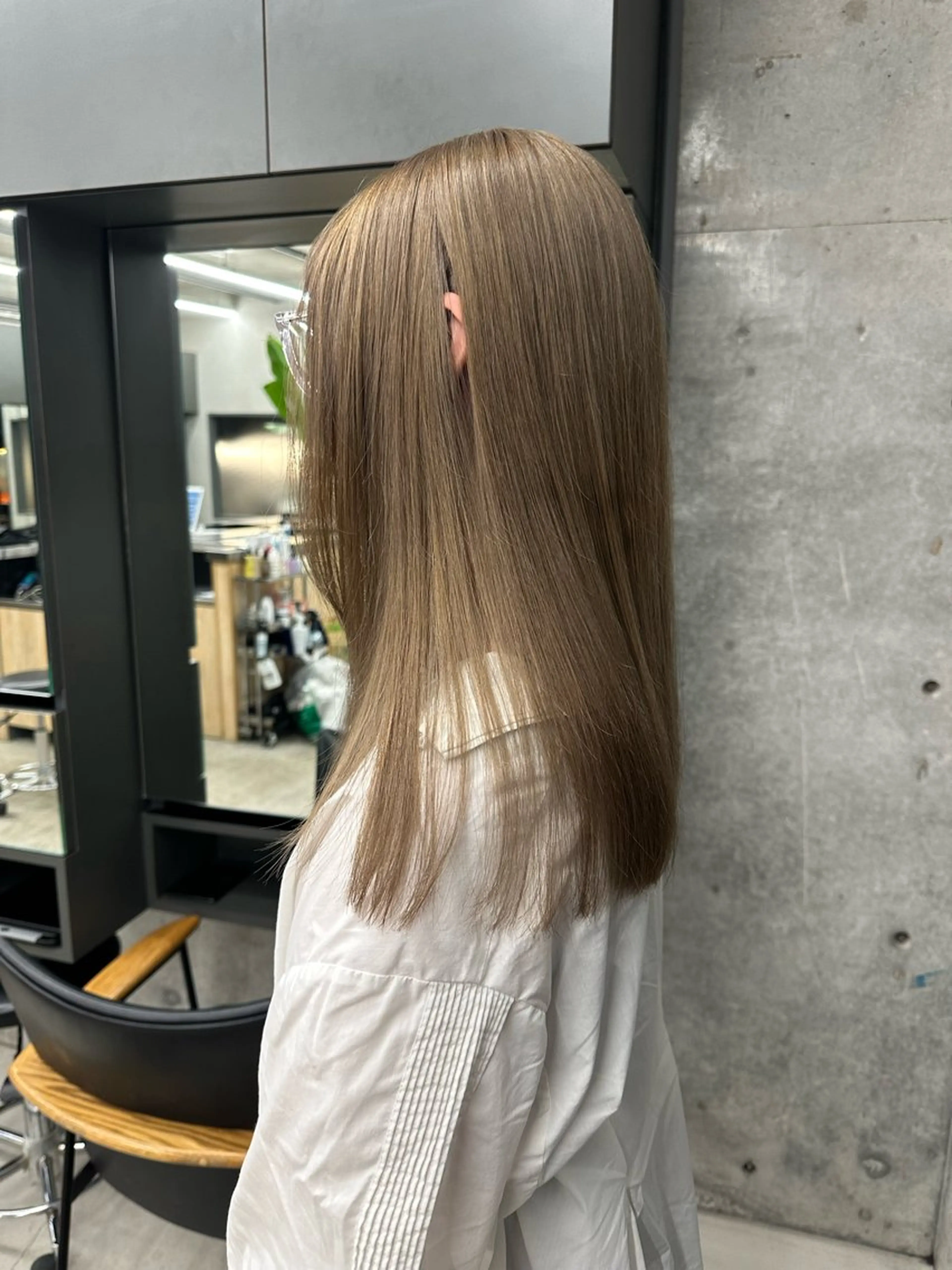 セミロング カラー カット ヘアカラー ボブ/似合わせカット /ニュアンスカラーのヘアスタイル