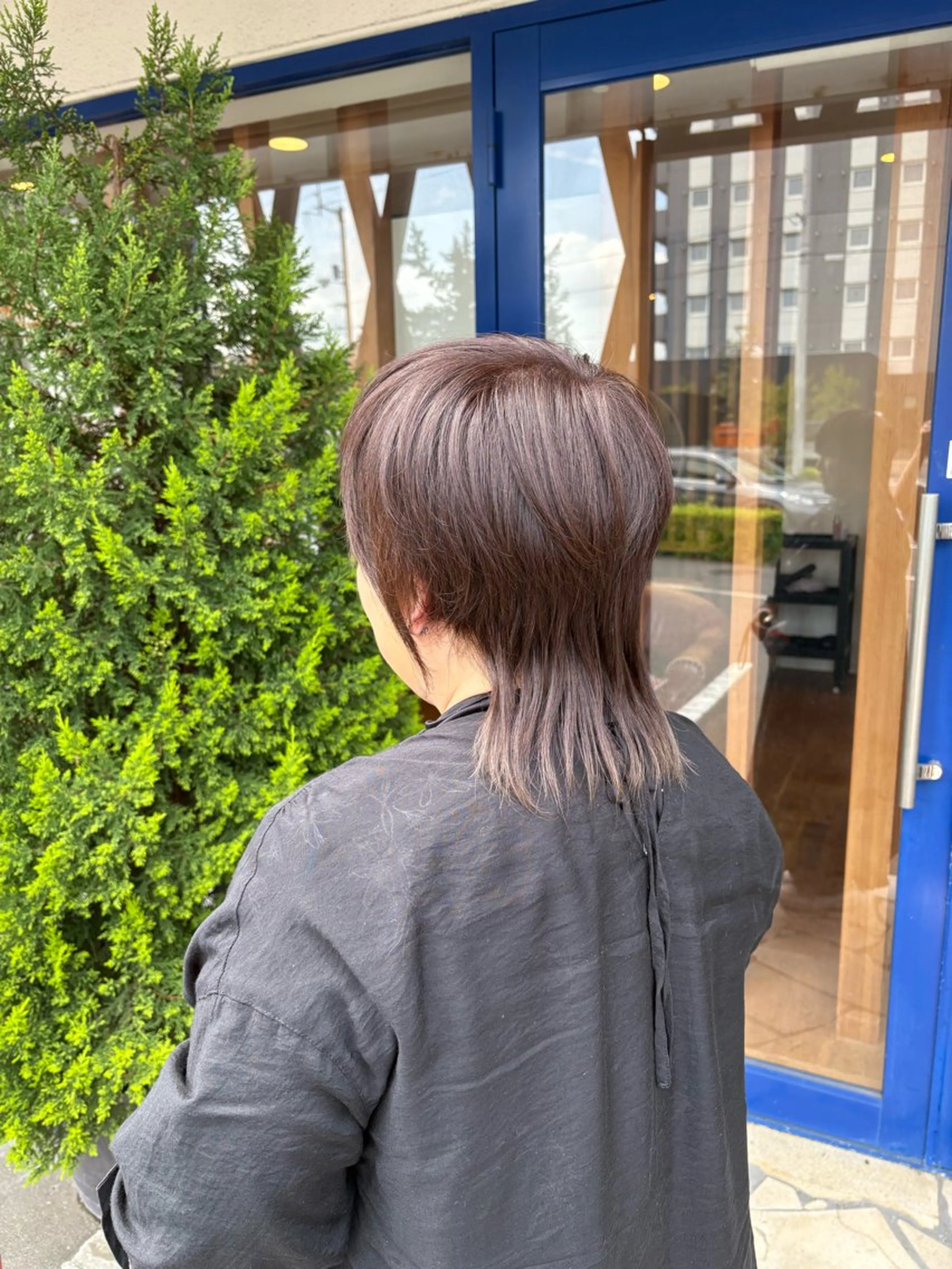 ショート カラー ベージュカラー ブリーチ ブリーチなしカラー 山本 あやめ子のヘアスタイル