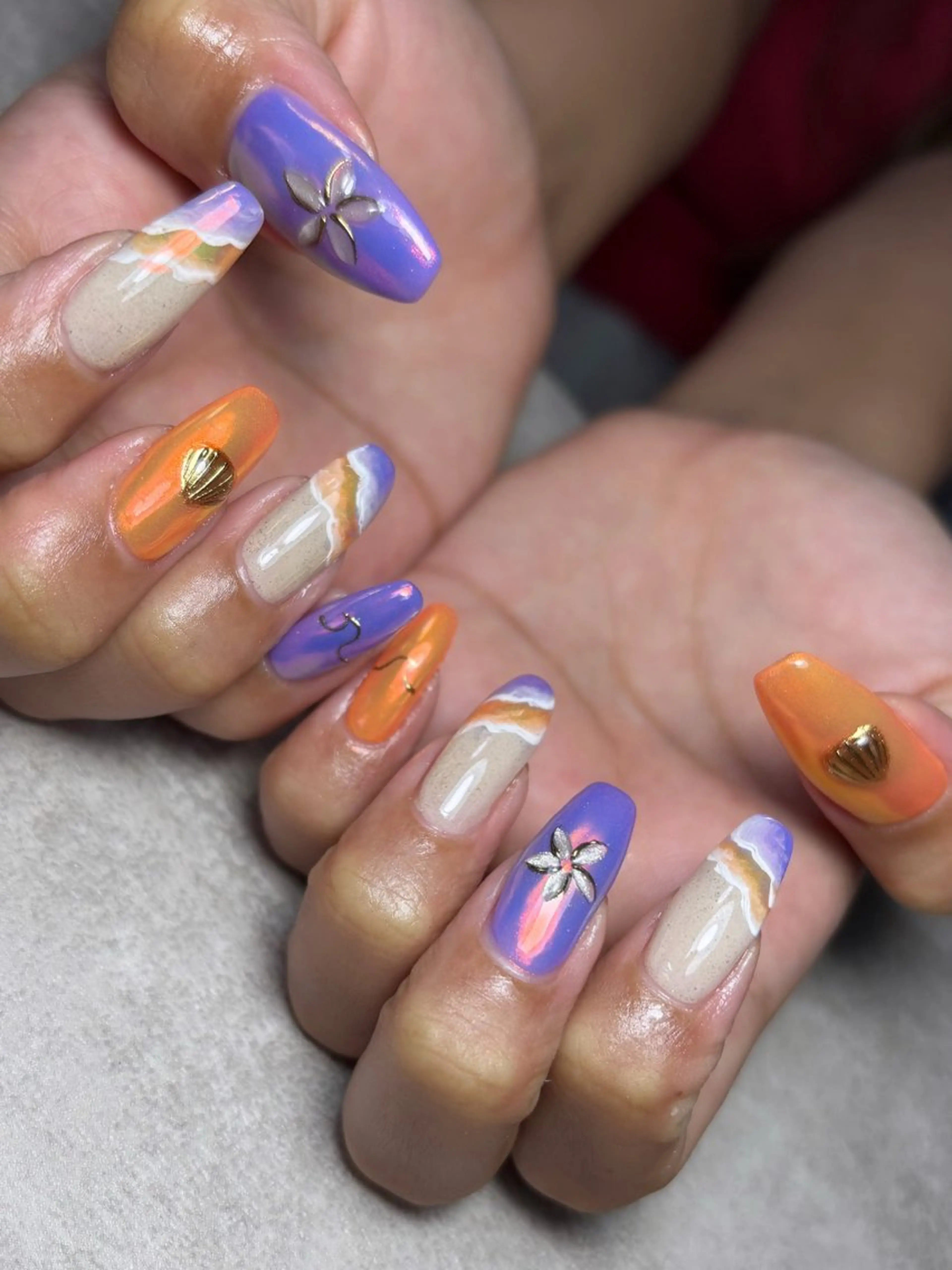 ネイル ハンドネイル Moana Lani所属・moanaLani 🥥sayuri🌵のネイルデザイン