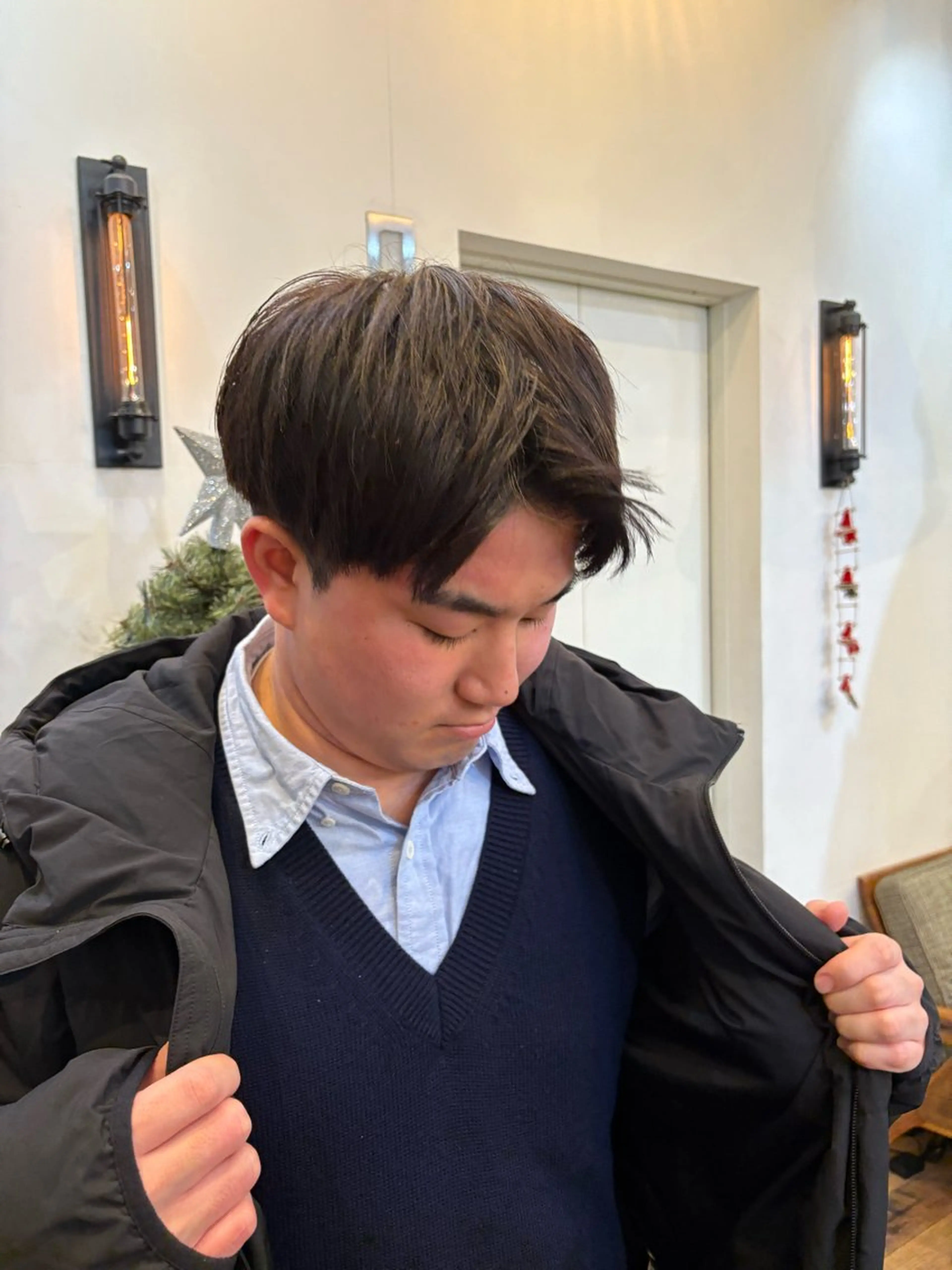 メンズ カット トリートメント 似合わせカット‪// 鶴我万唯華のヘアスタイル