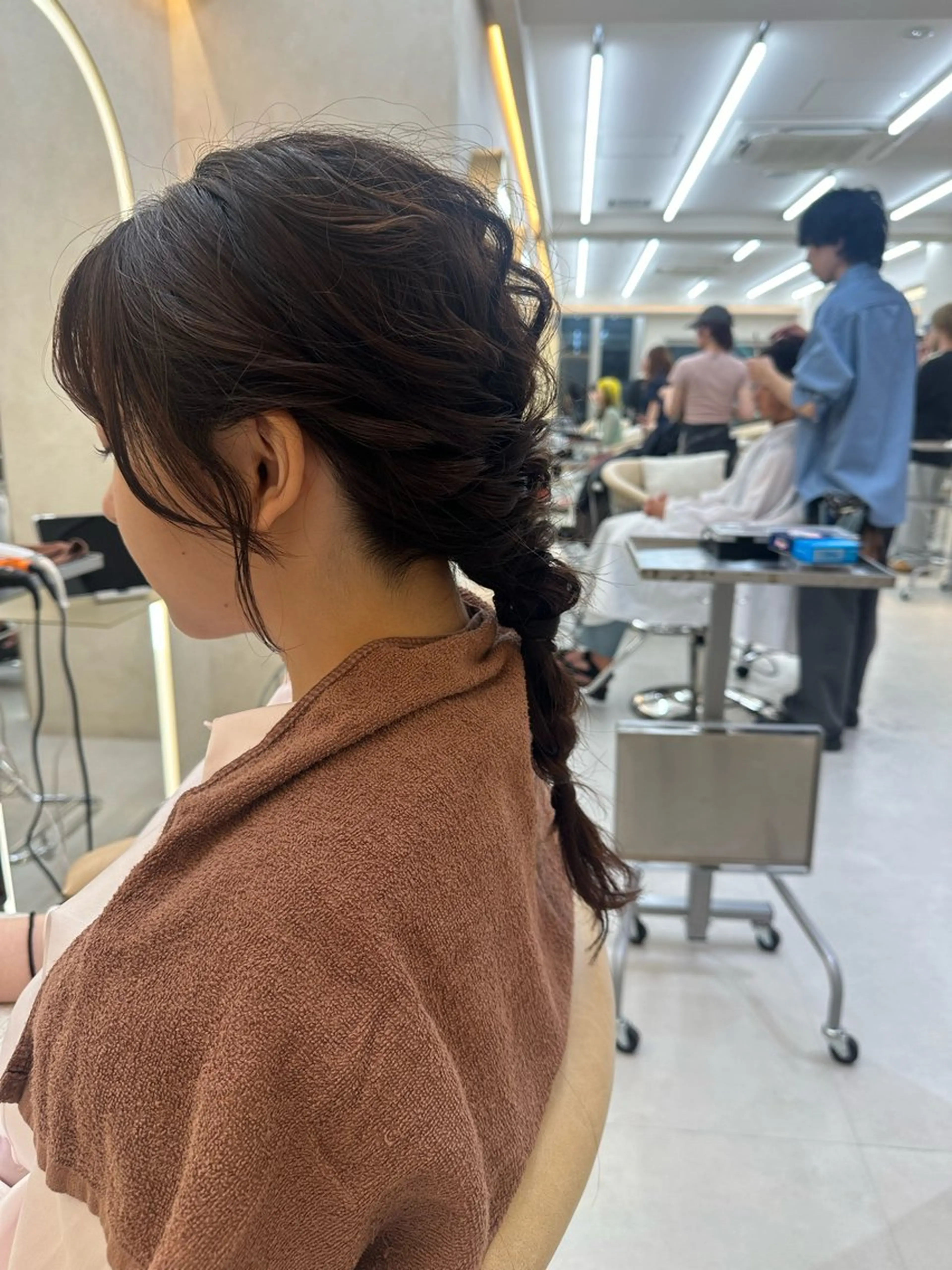 ヘアアレンジ のがわかえ ミディアム♡ボブのヘアスタイル