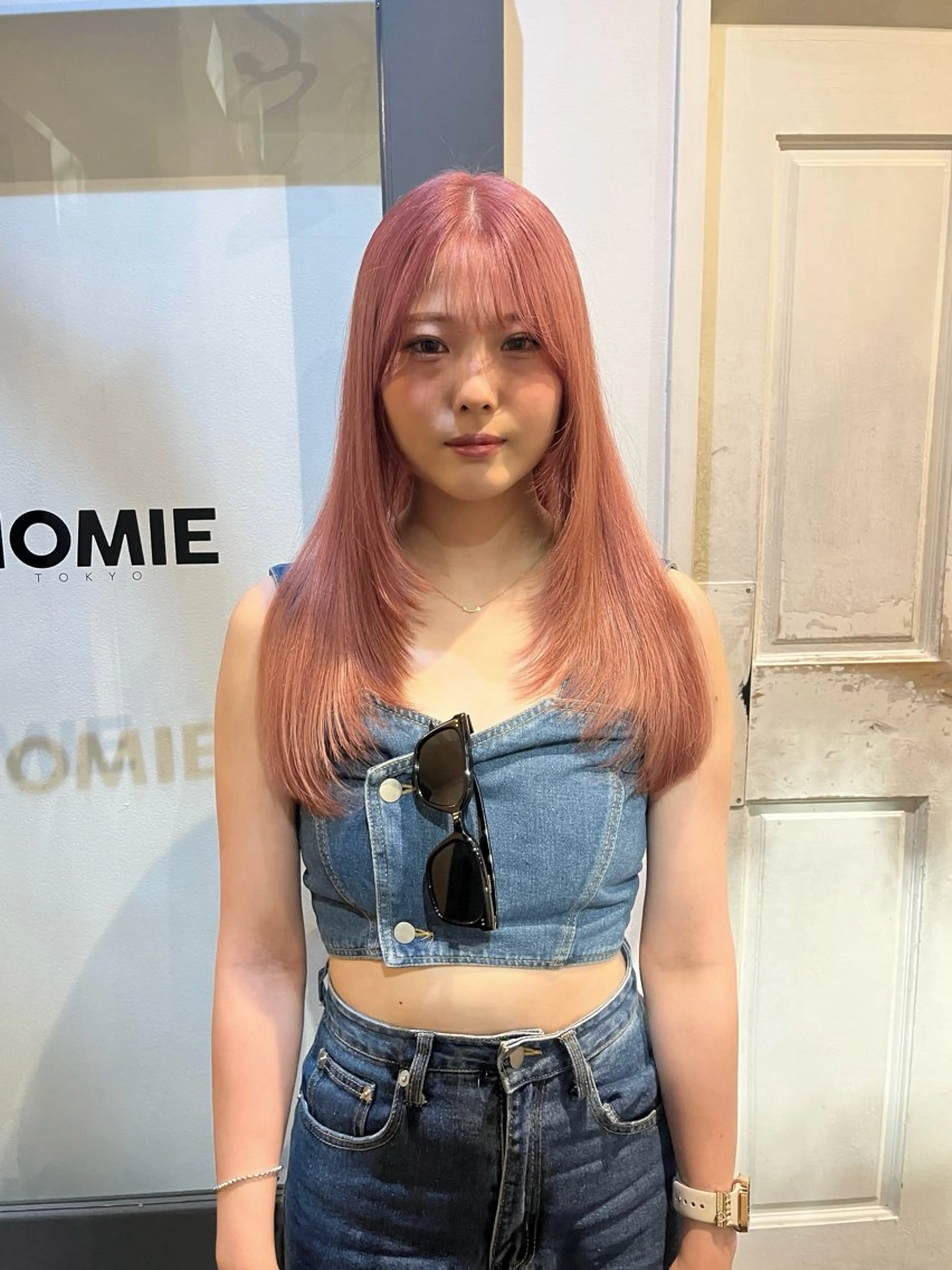 【ミニモ学割U24】カット＋Wカラー＋ミドルTR￥14000の写真