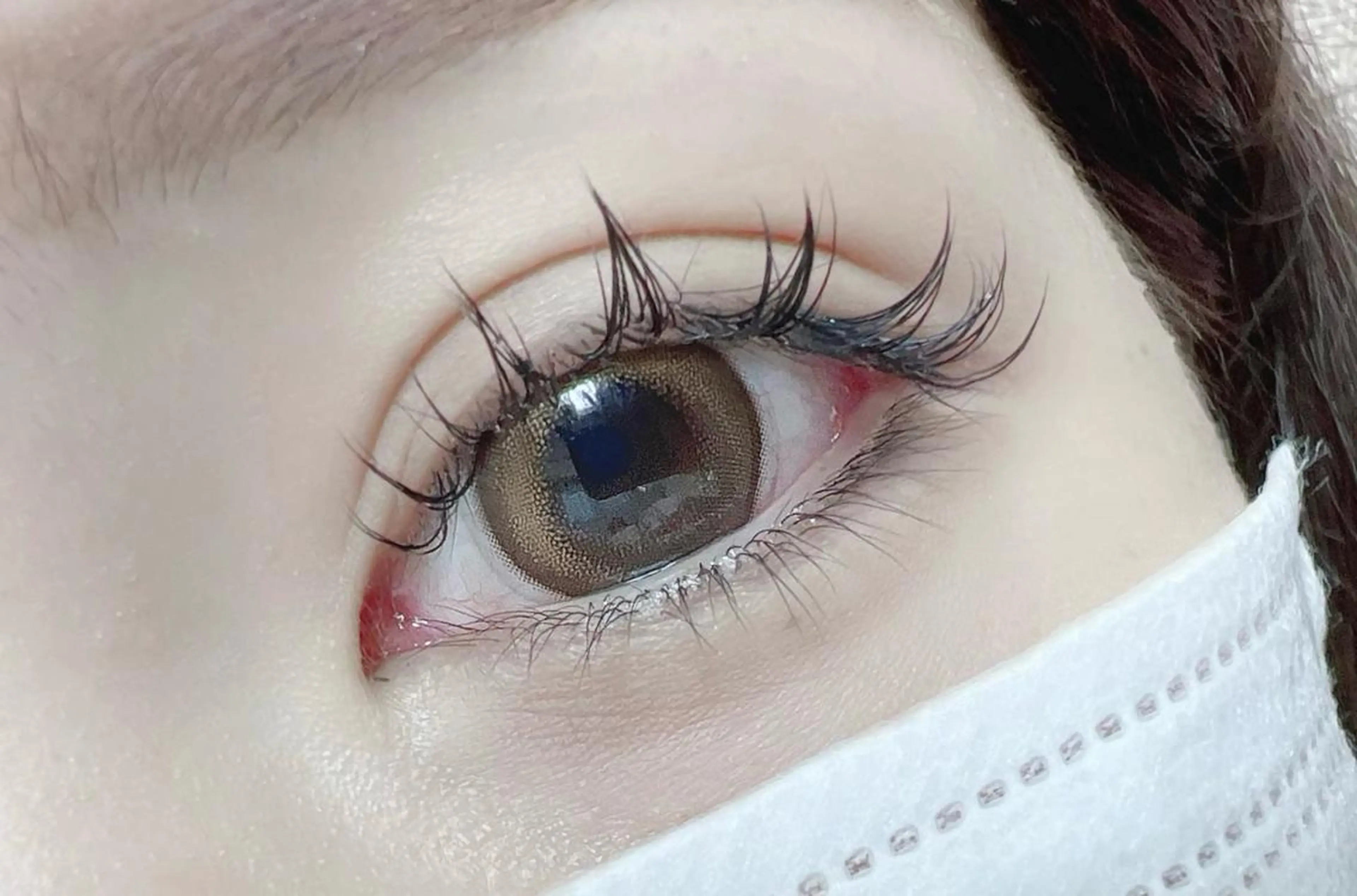 マツエク・マツパ マツエク 【那覇/束感まつ毛 /LED】ｷｬﾒﾙのマツエク・マツパデザイン