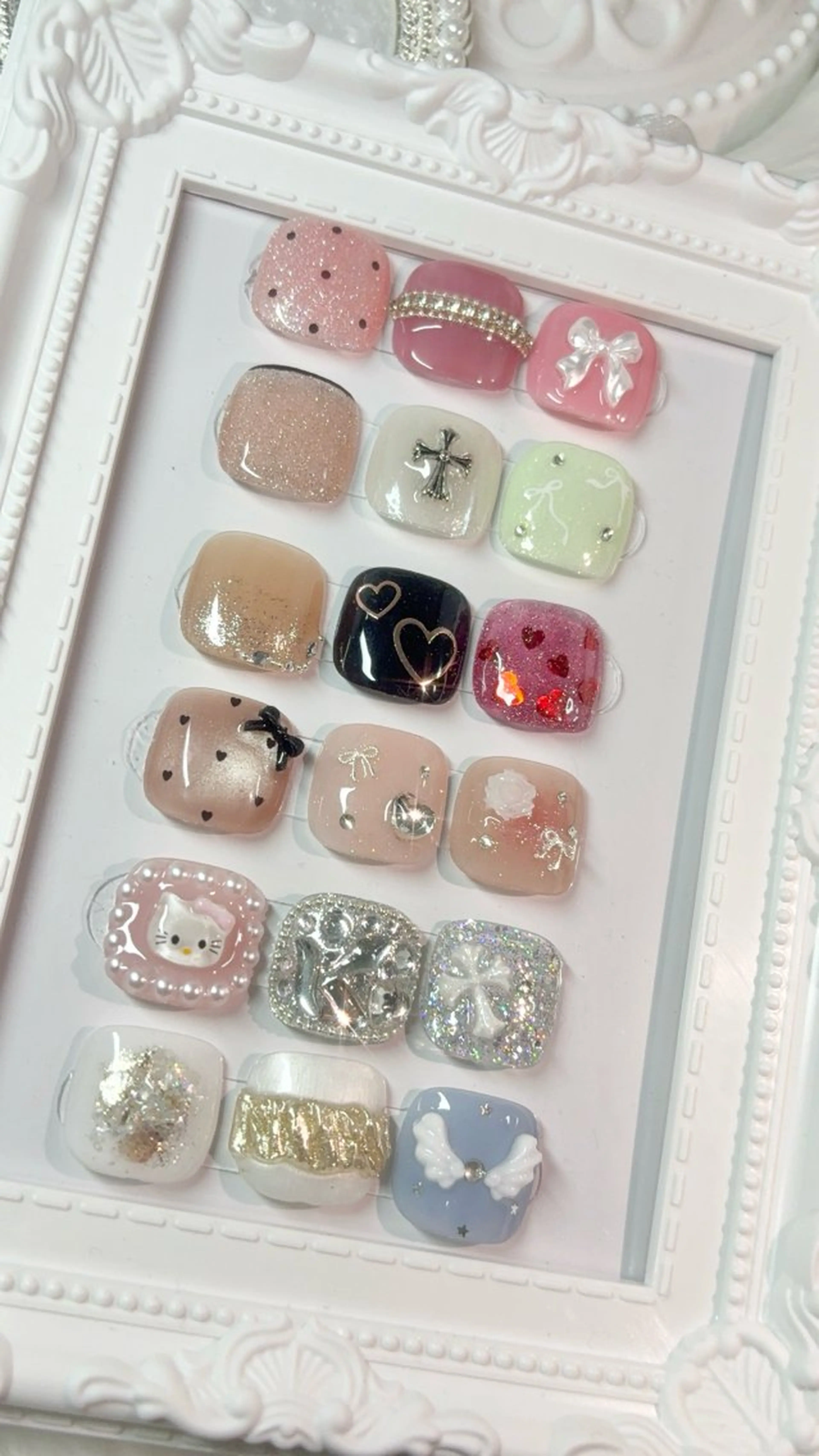 ネイル フットネイル 🎀RU ALLY オーナー　YUU💎のネイルデザイン