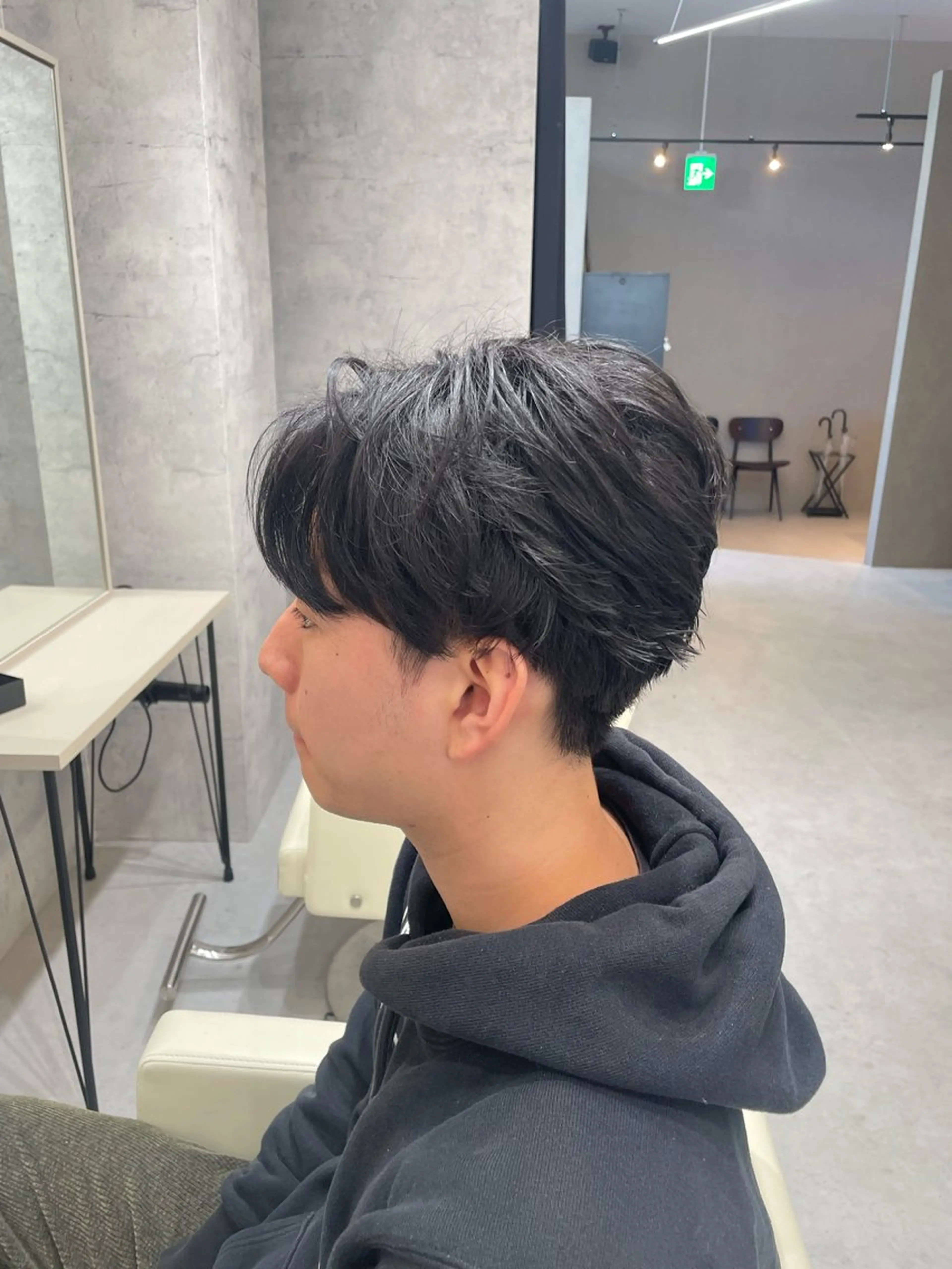 メンズ ブリーチ守口 rikiyanのヘアスタイル