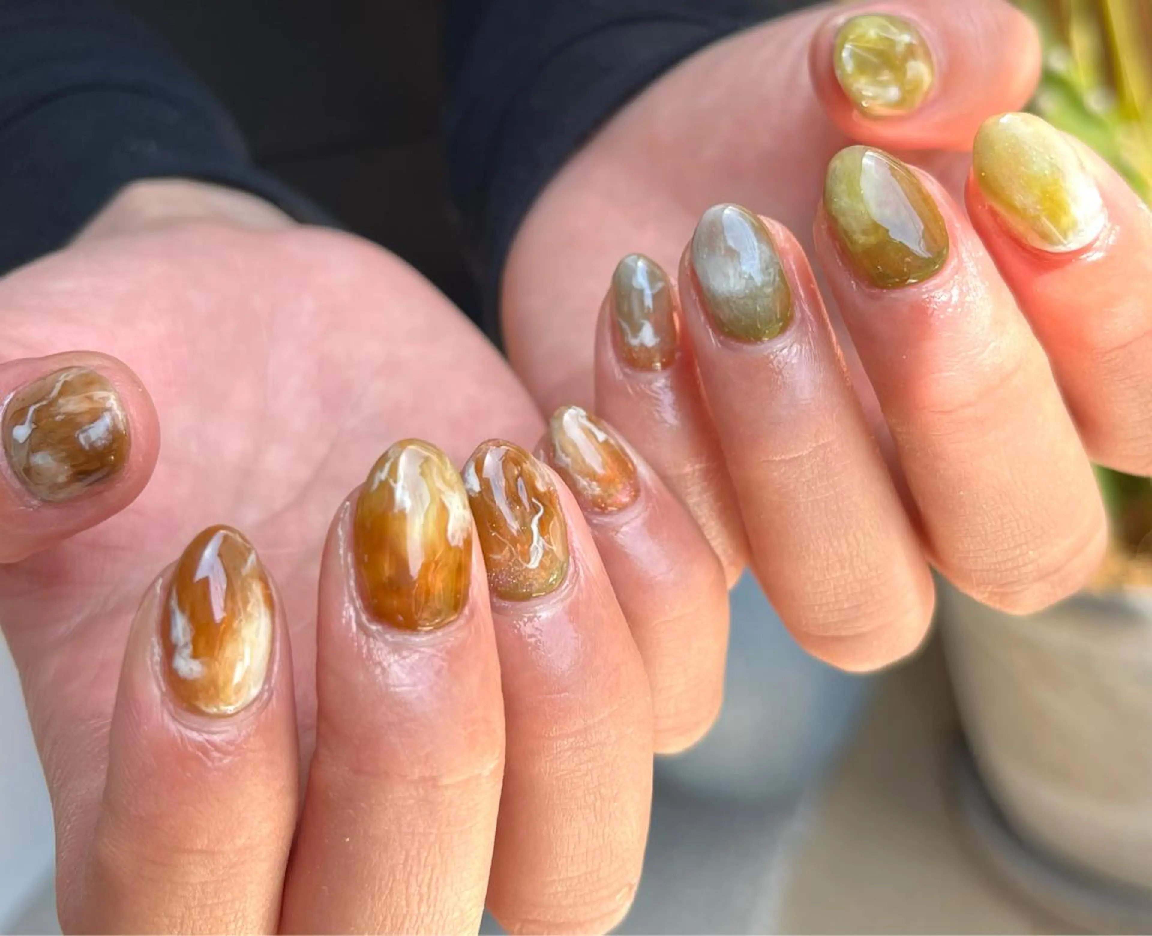 ショート カラー キッズ 2DY NAIL SALONのネイルデザイン