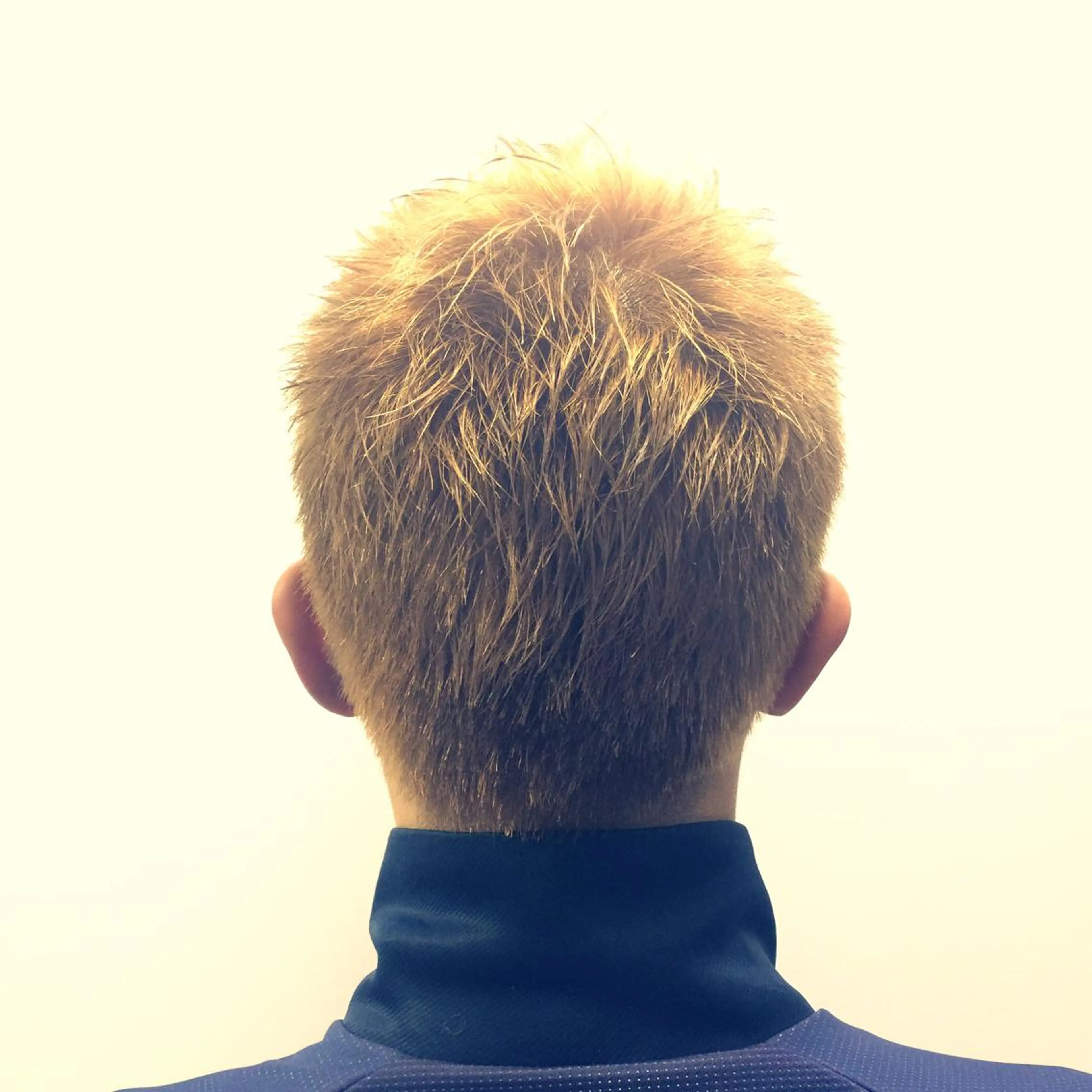 ショート カラー メンズ ベージュカラー 溝口 和弘のヘアスタイル