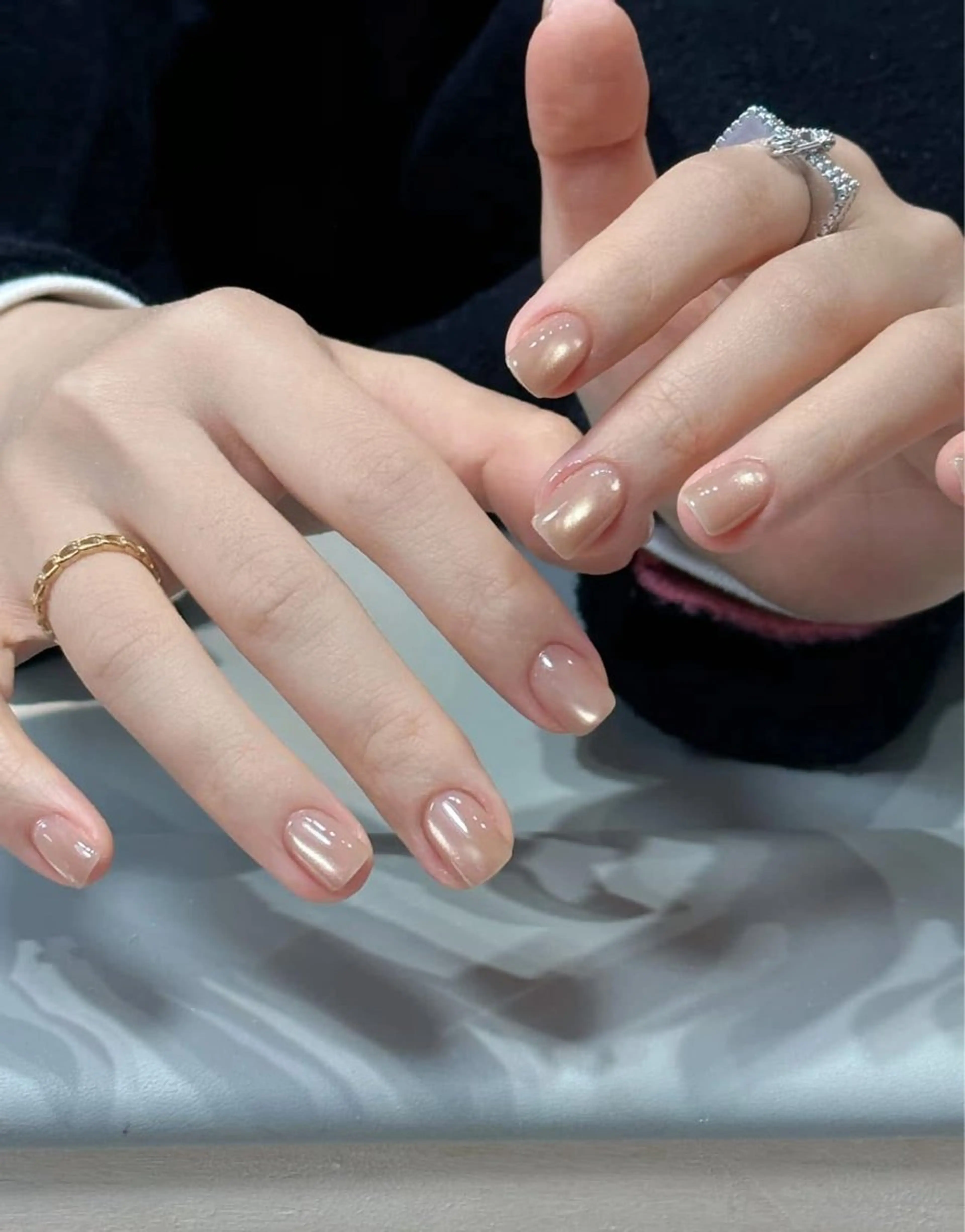 ネイル ハンドネイル Minette nailHuongのネイルデザイン