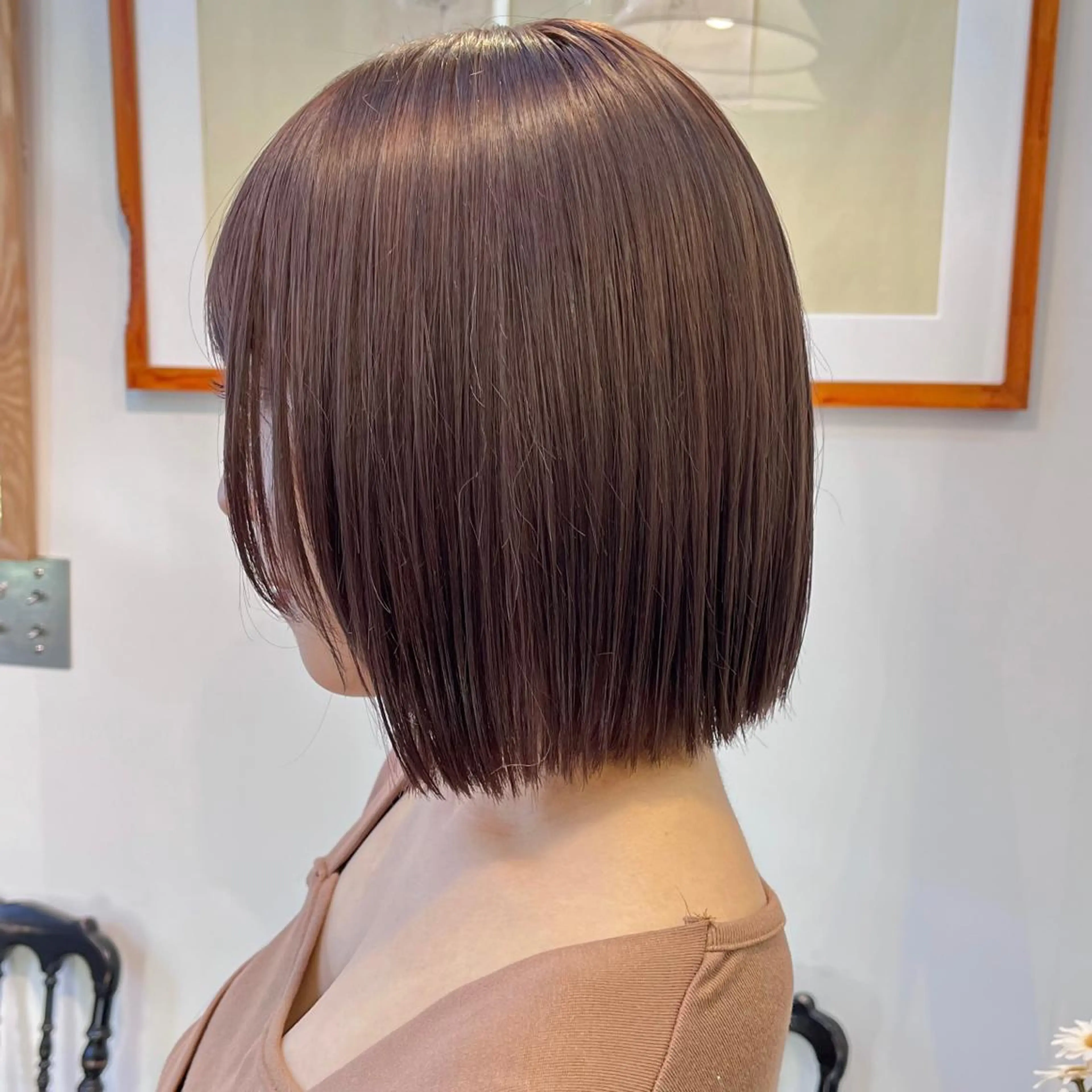 ショート ボブ/色素薄めカラー RISAのヘアスタイル