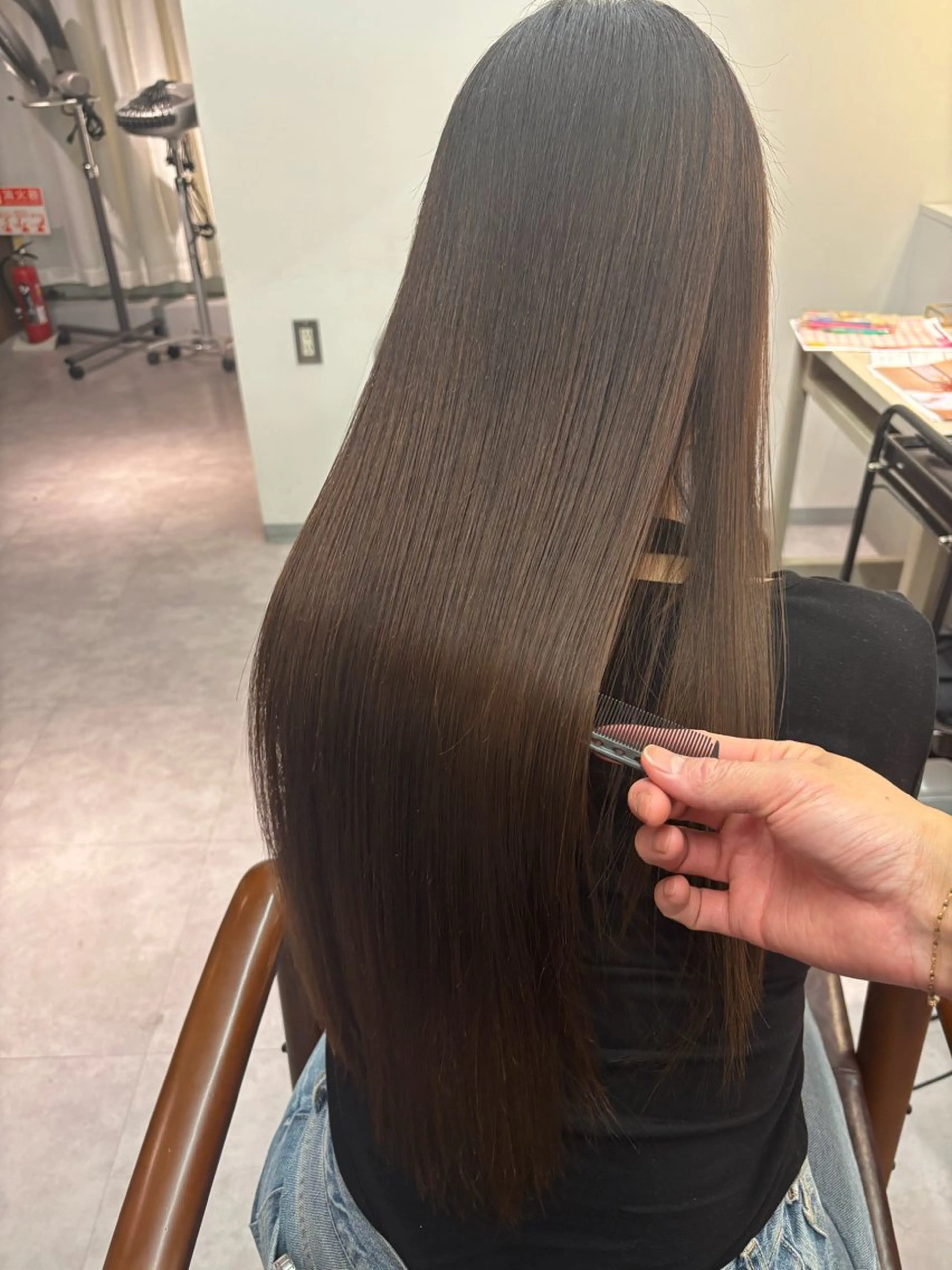 ロング 黒木 悠大のヘアスタイル