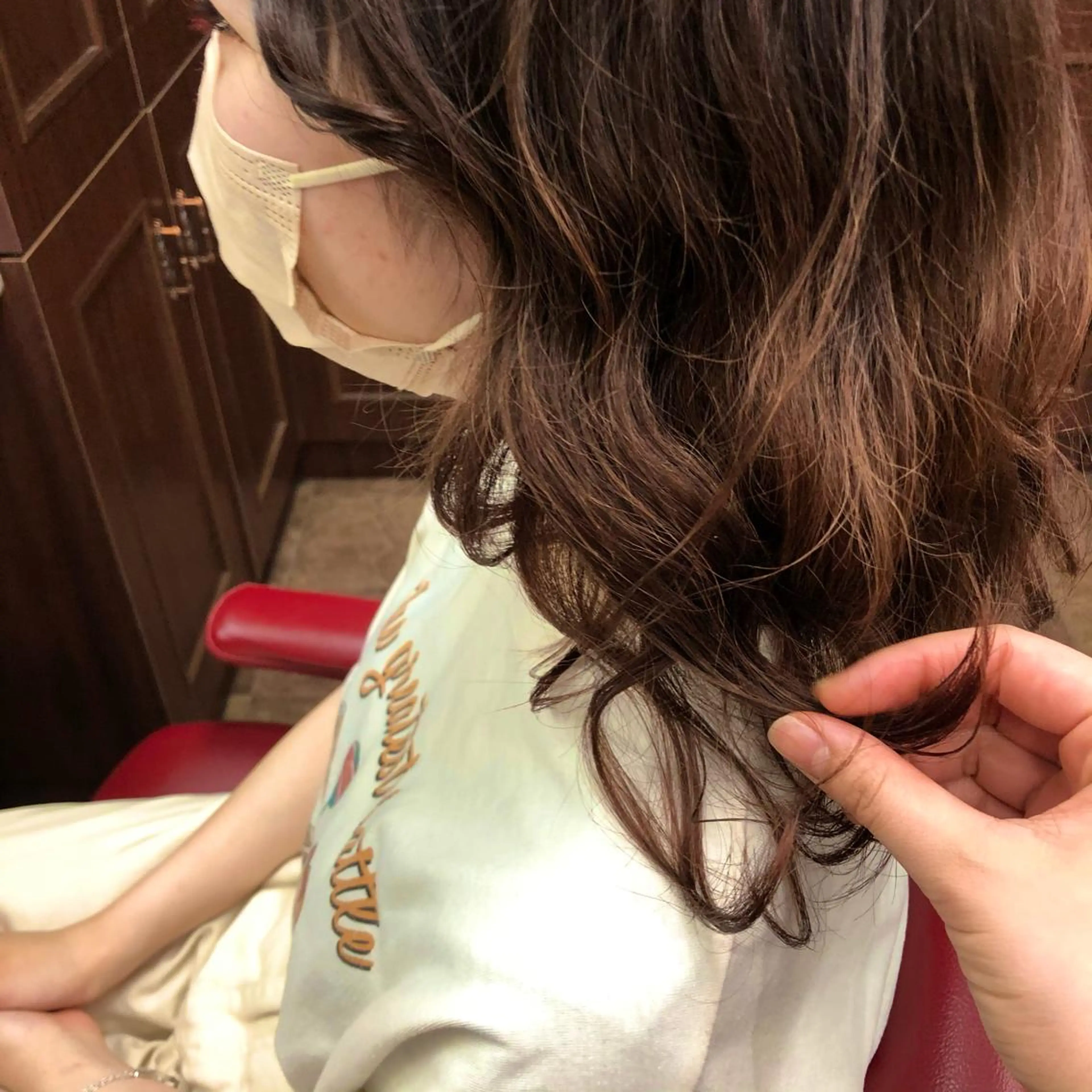 カラー オレンジ レッドカラー 似合わせ＆予防美容 飯島   知花💐のその他イメージ