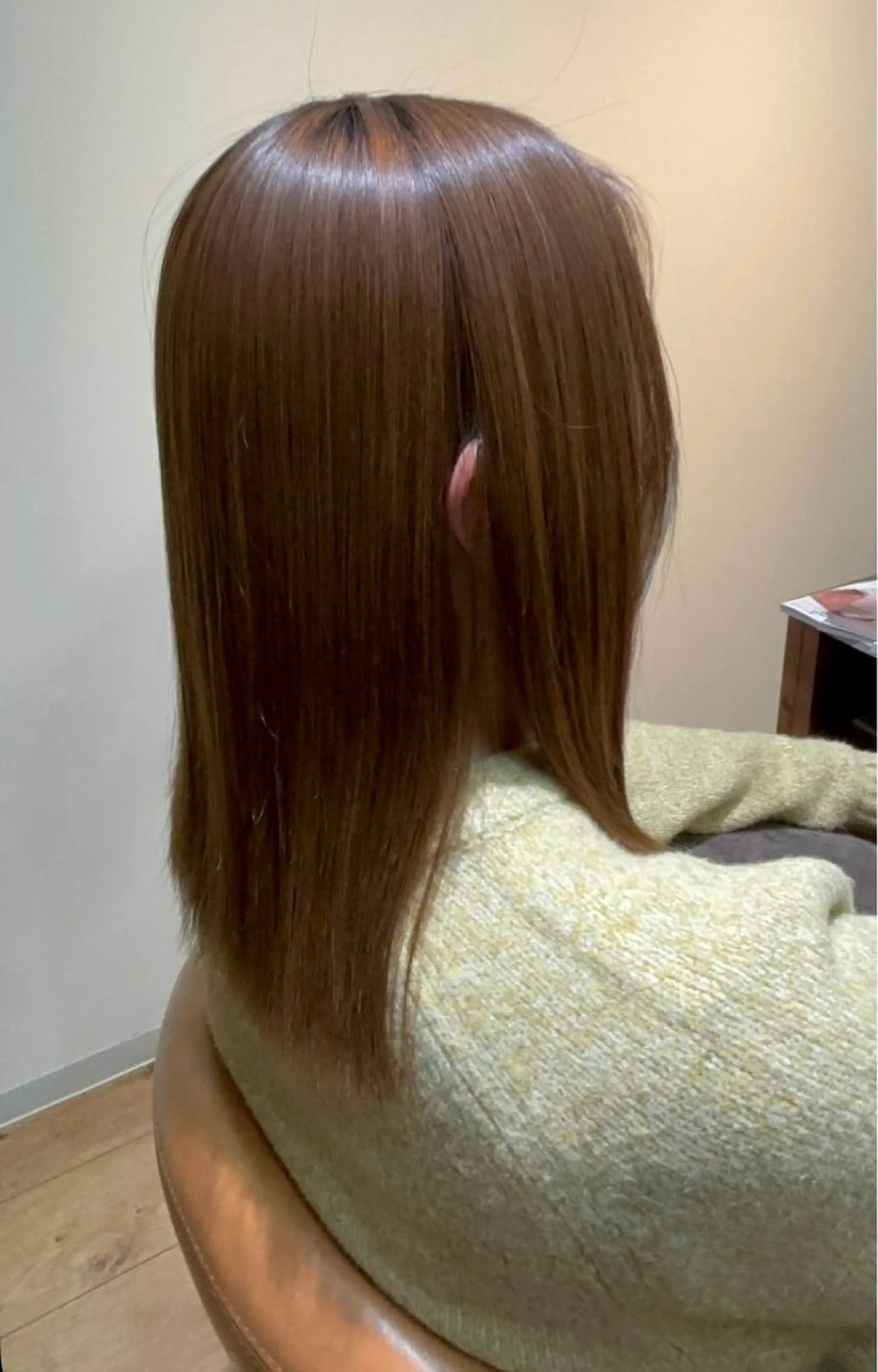 セミロング カット 縮毛矯正 Aruku所属・Aruku  砂川 ももこのヘアスタイル