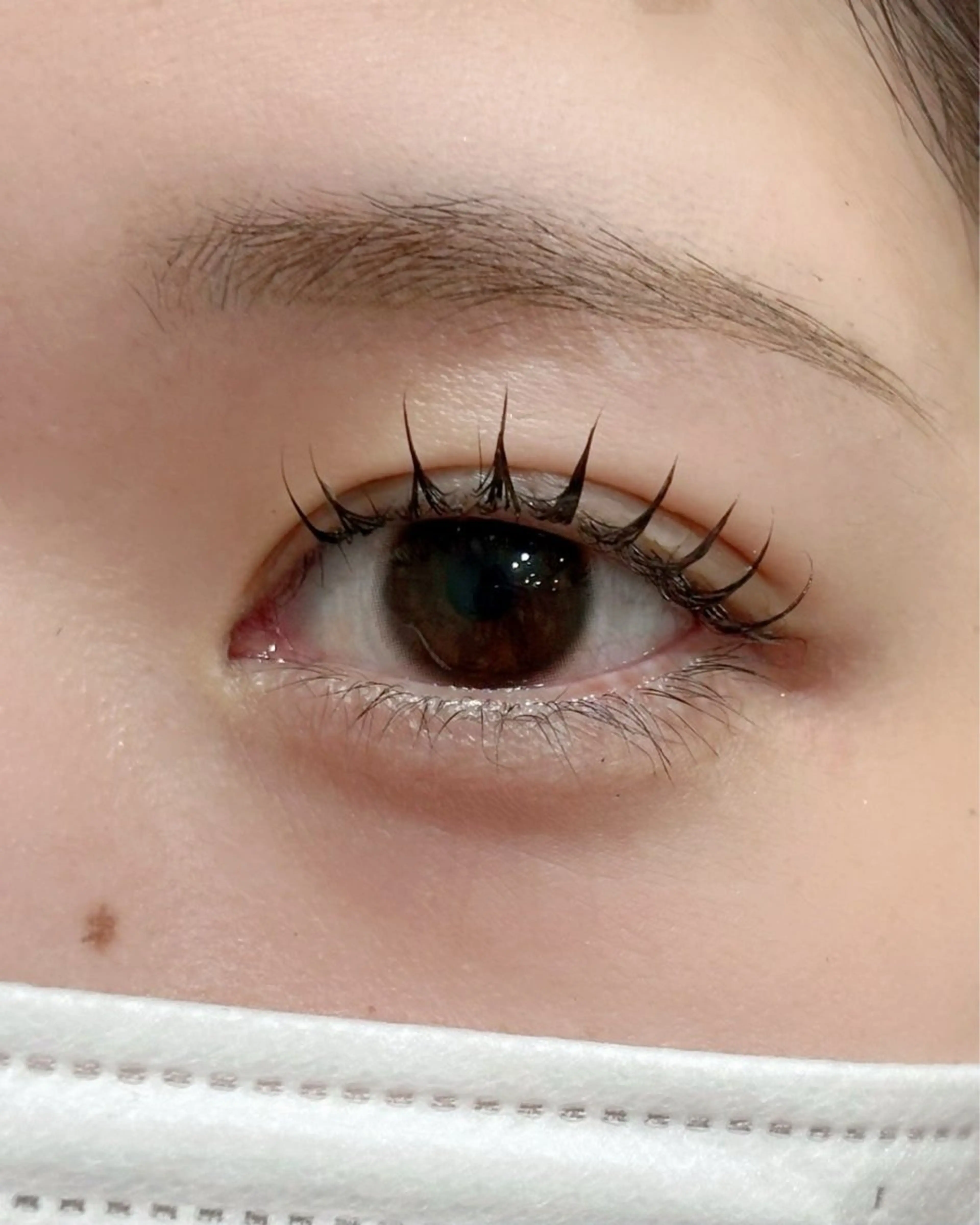 マツエク・マツパ 一重×まつ毛パーマ マツパ Kanami カナミのマツエク・マツパデザイン