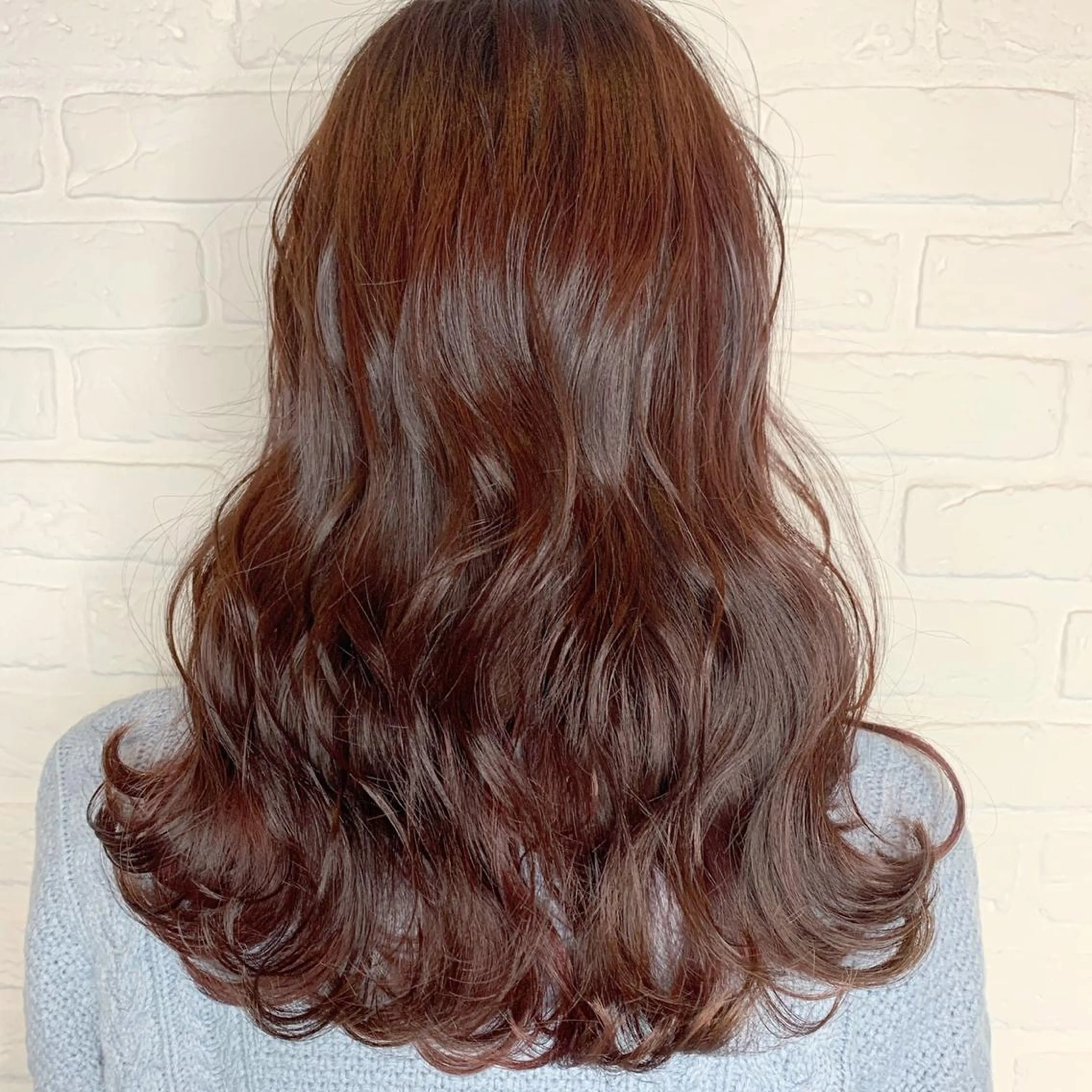 セミロング カラー メンズパーマ/新潟駅 NOBUTA🔥のヘアスタイル