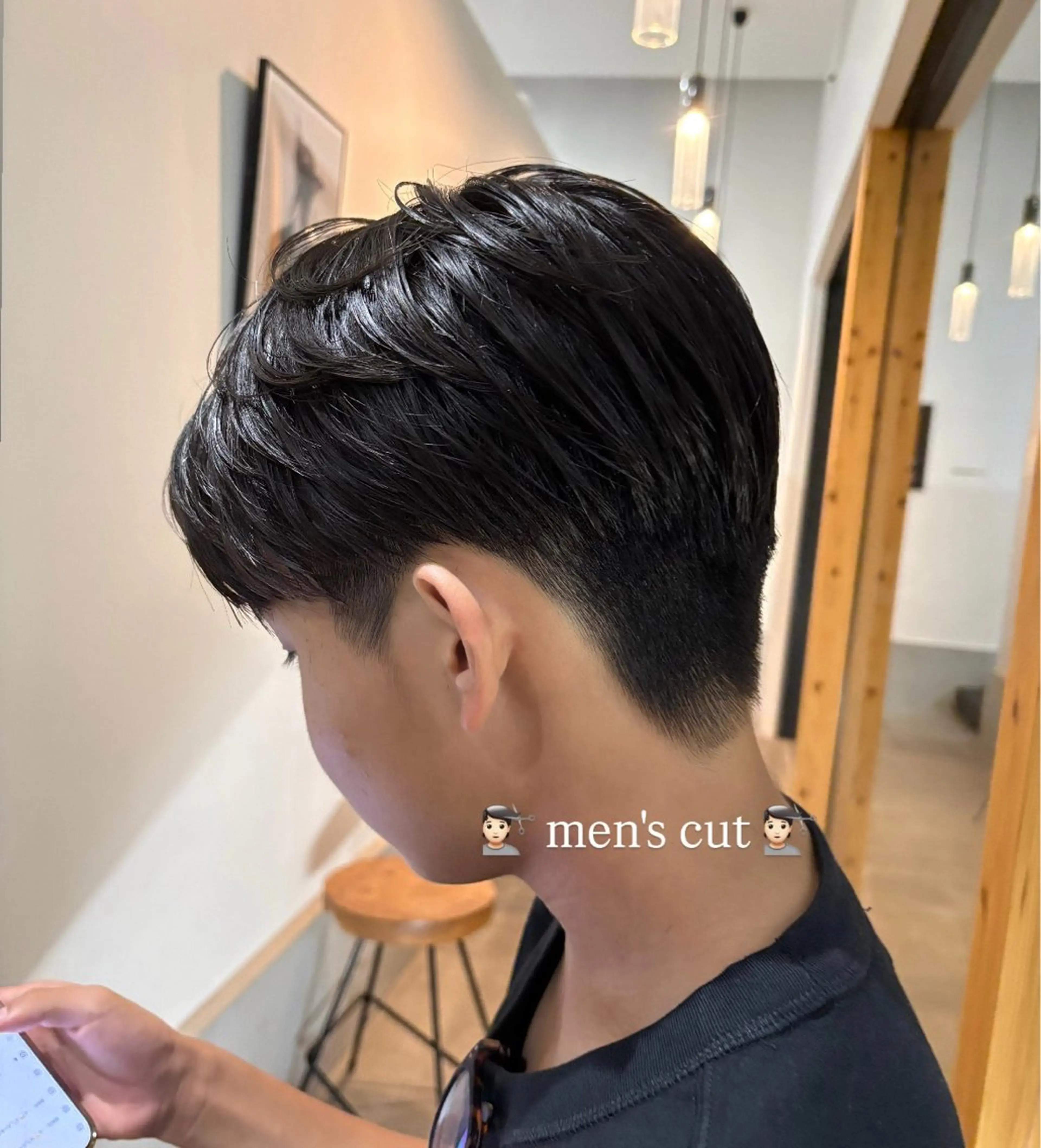 メンズ メンズ韓国風 マッシュ 刈り上げ Ryo リョウのヘアスタイル