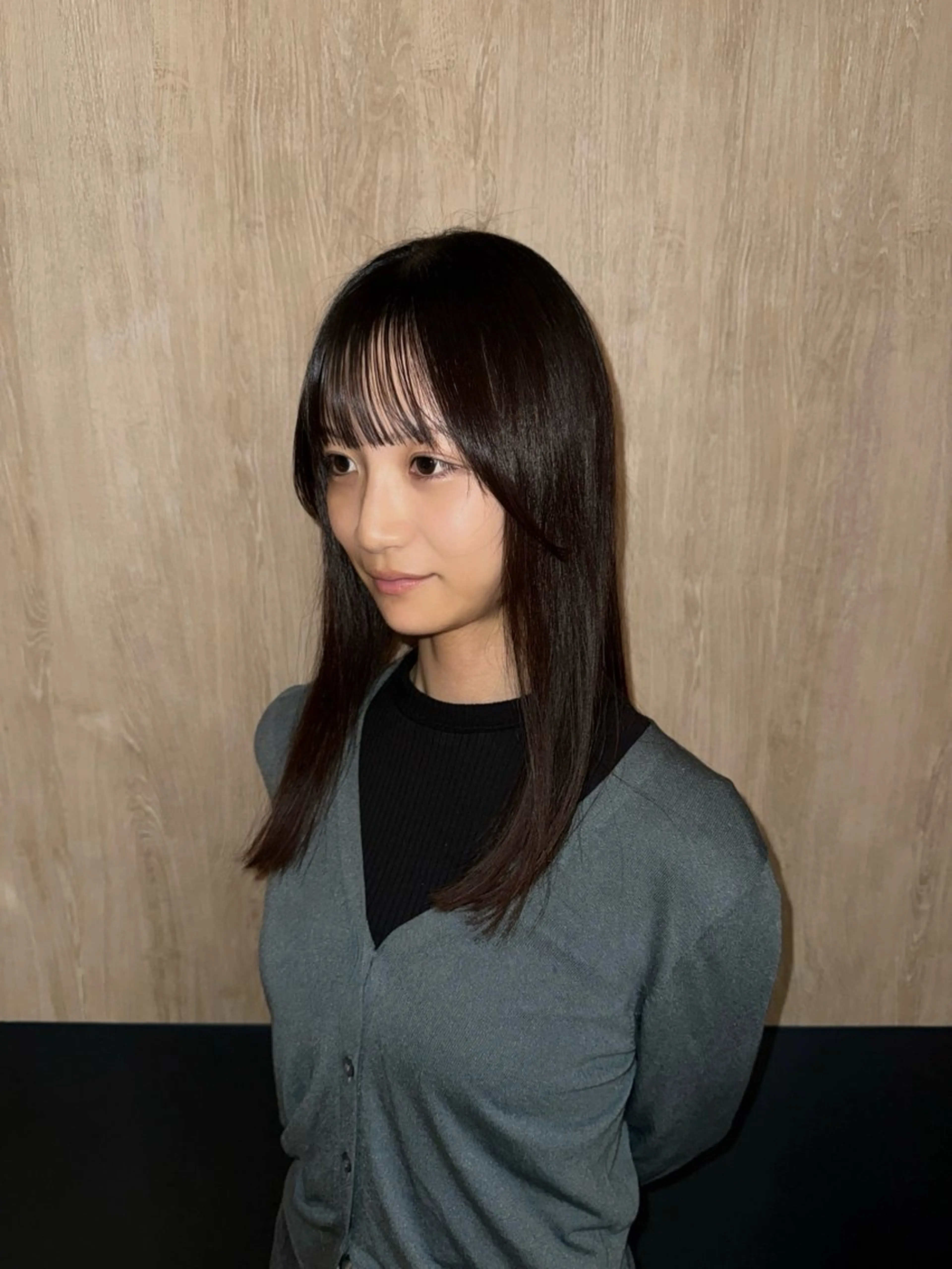 セミロング カラー レイヤー/似合わせ/ yuan⟡.·のヘアスタイル