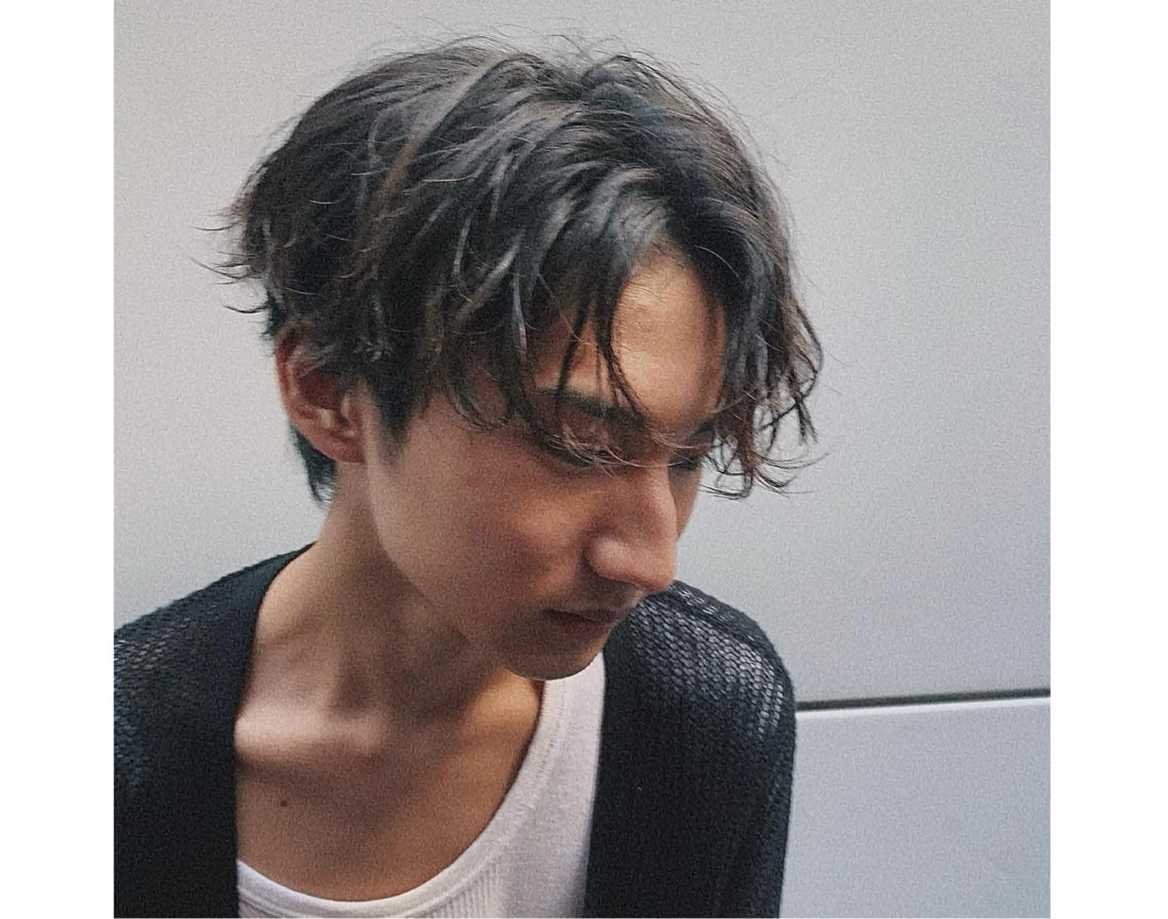 ショート カラー パーマ ヘアアレンジ メンズ キッズ ネイル マツエク・マツパ センターパート メンズパーマ メンズネイル 🦋韓国風カラー🦋 こうせい原宿のヘアスタイル