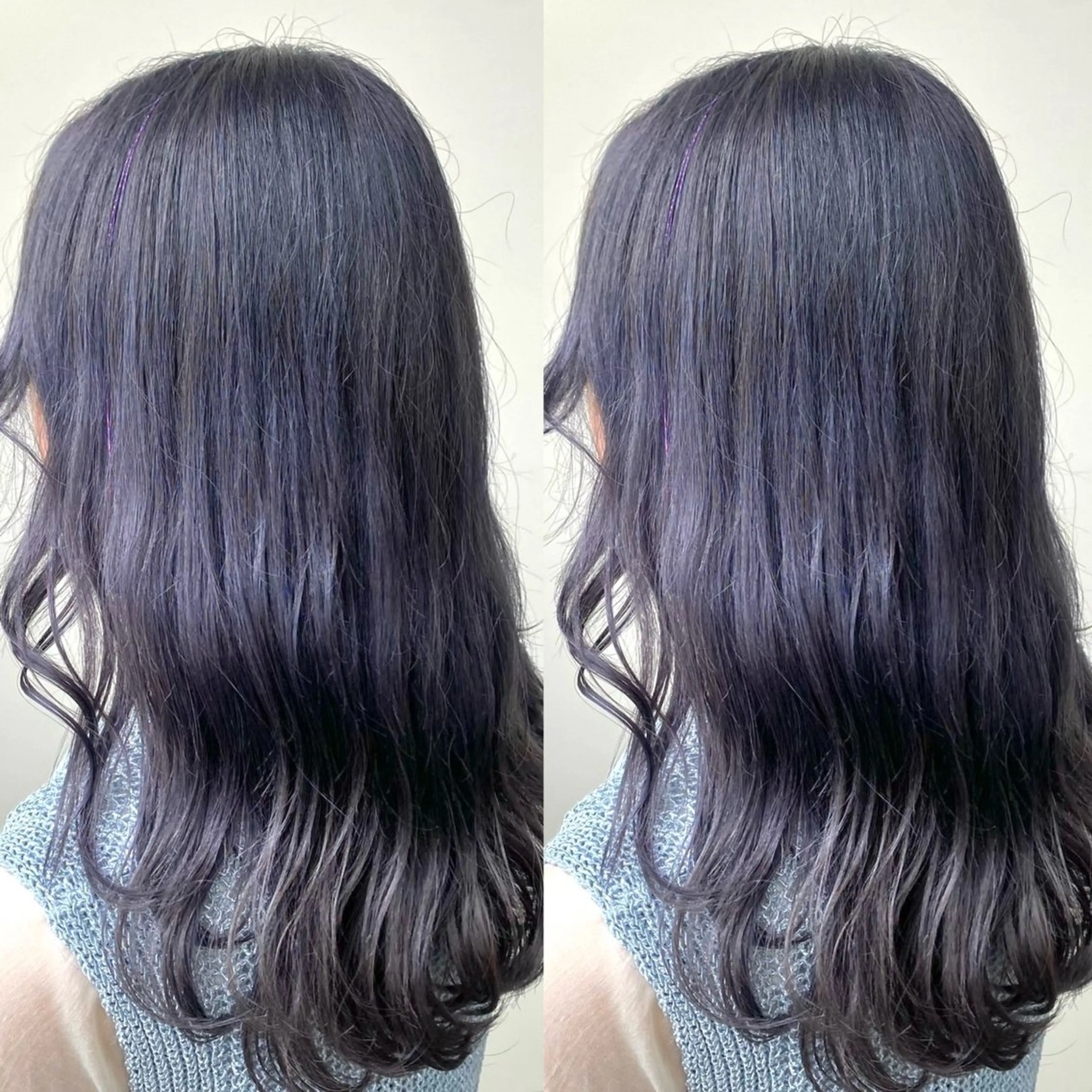 カラー ブリーチ 透明感カラー ラベンダーカラー ヘアカラー ヘアメ🎀推しカラー 🥣横浜/しほ🧸のヘアスタイル