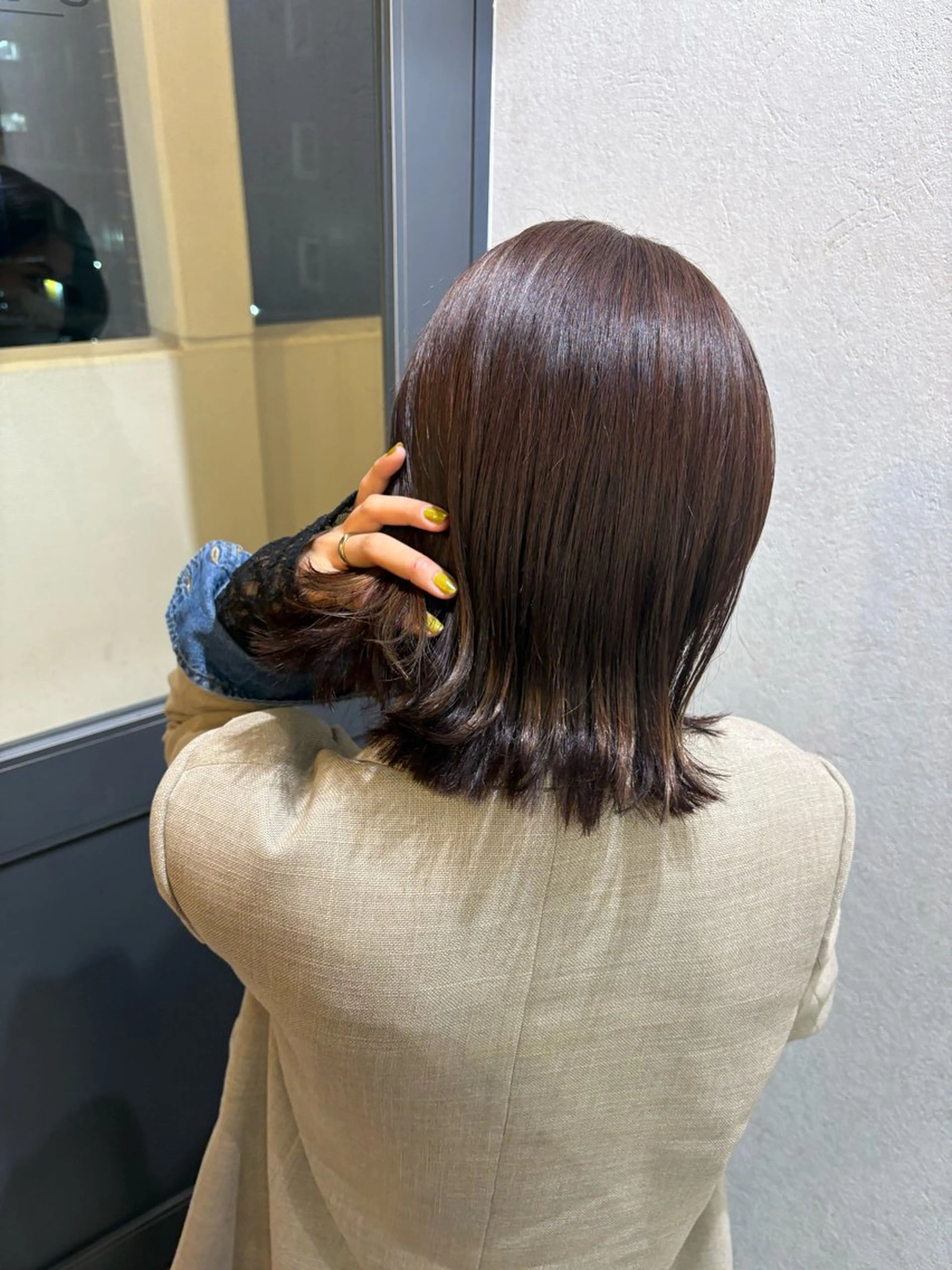 縛って隠せるエンドカラーorインナーカラー🎶の写真