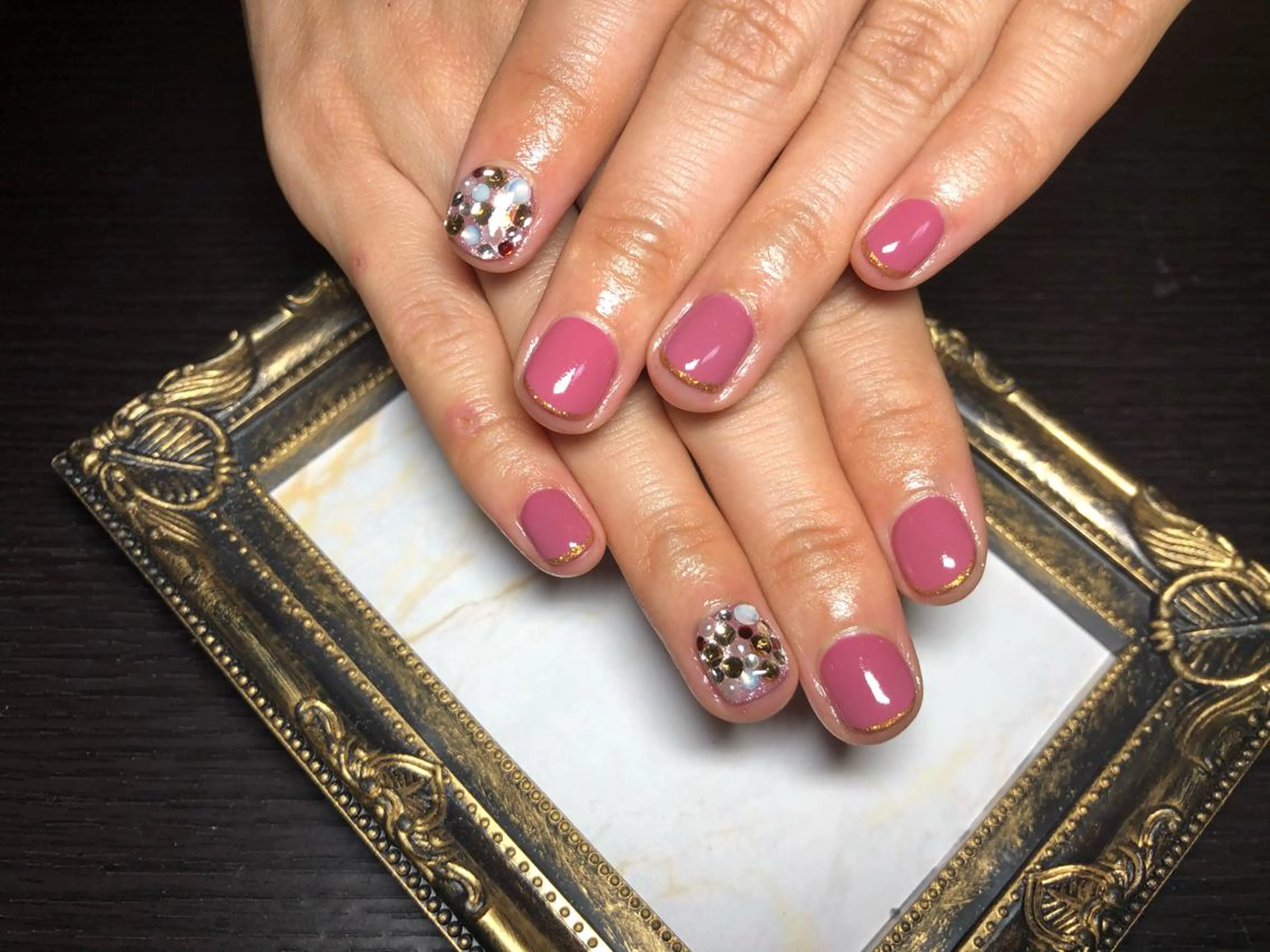 ネイル シンプルネイル Nail salon Caco.のネイルデザイン