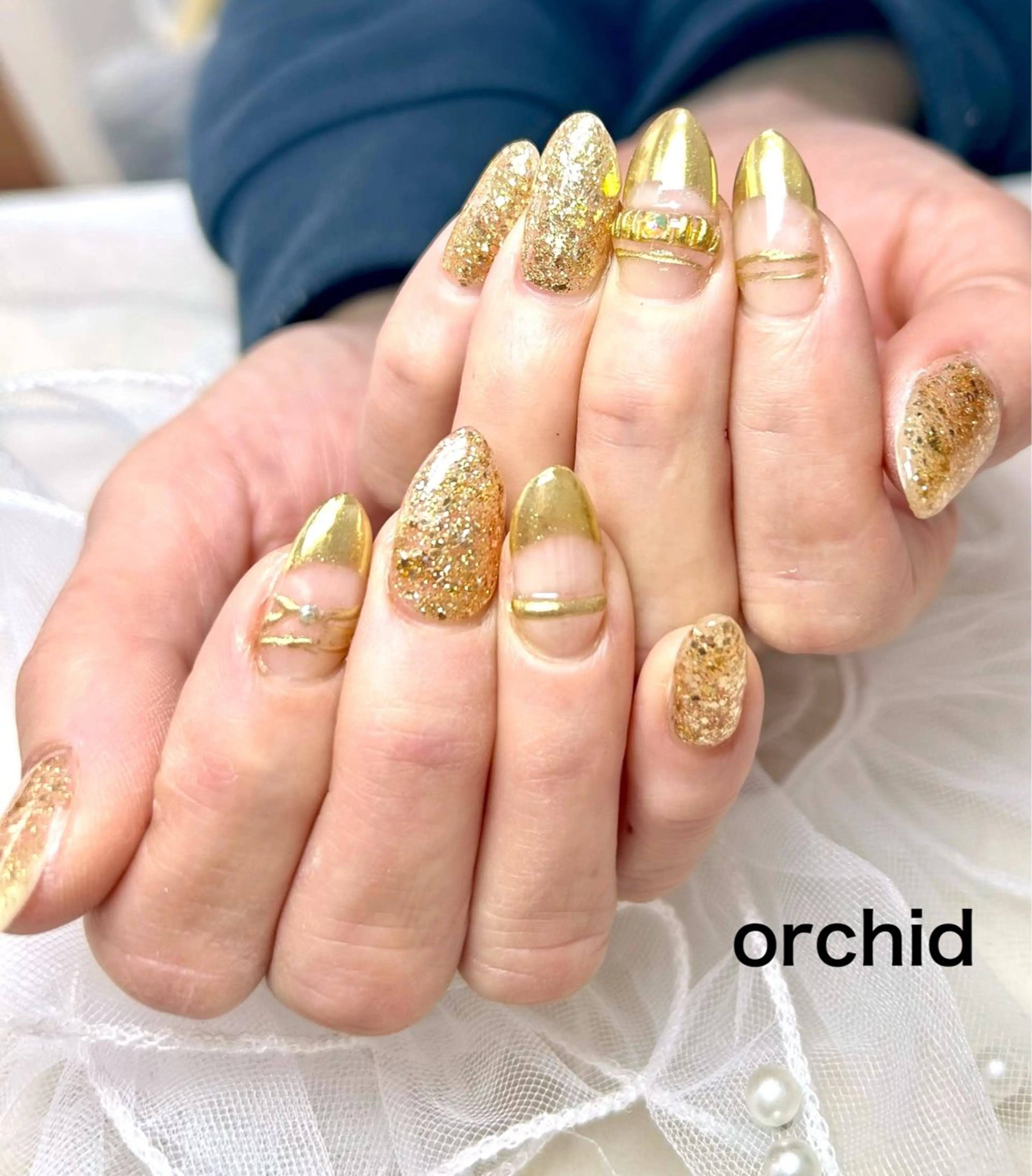 ネイル orchid ♡オーキッドのネイルデザイン