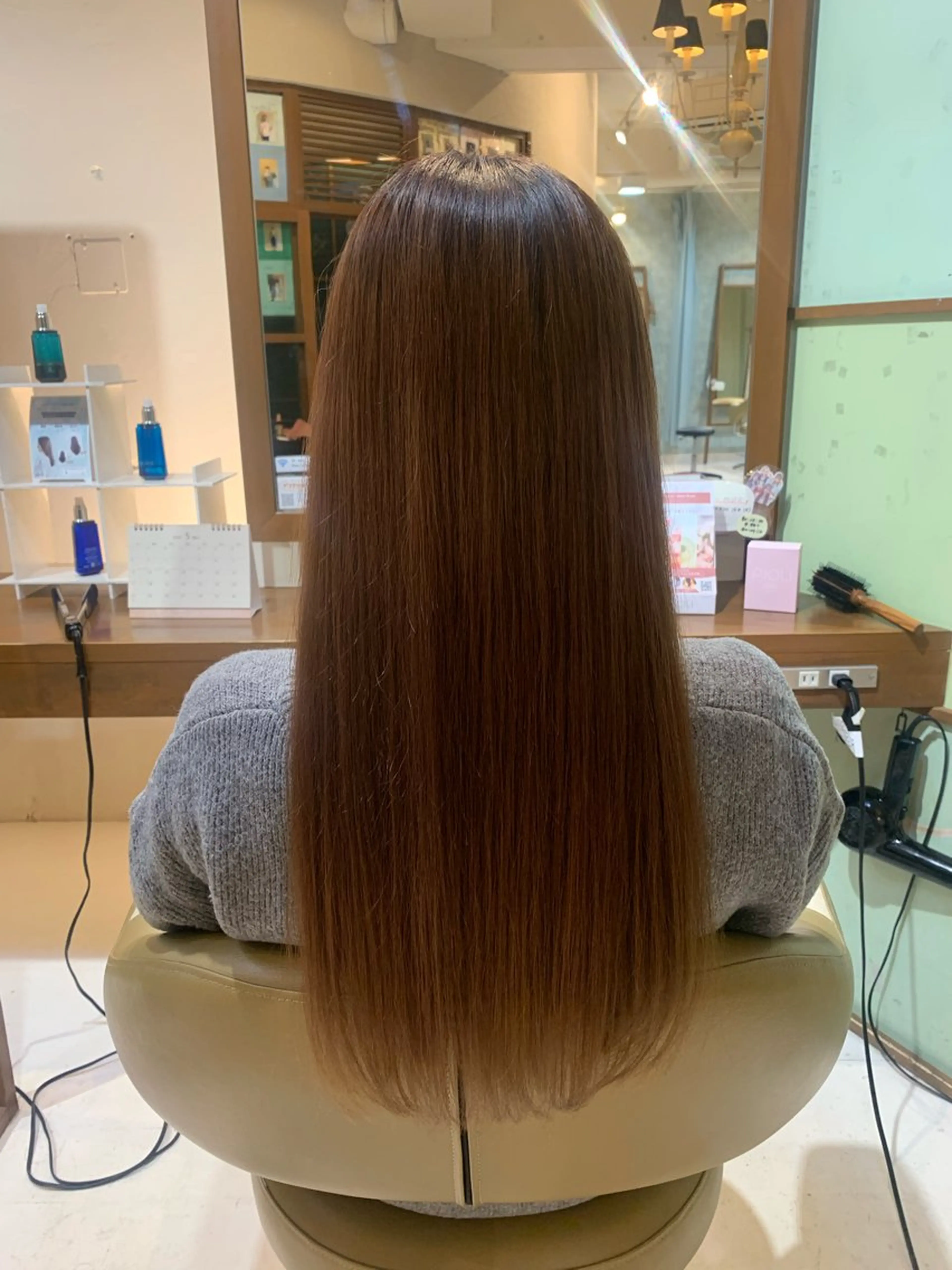 ロング ロング 山瀬 萌香のヘアスタイル