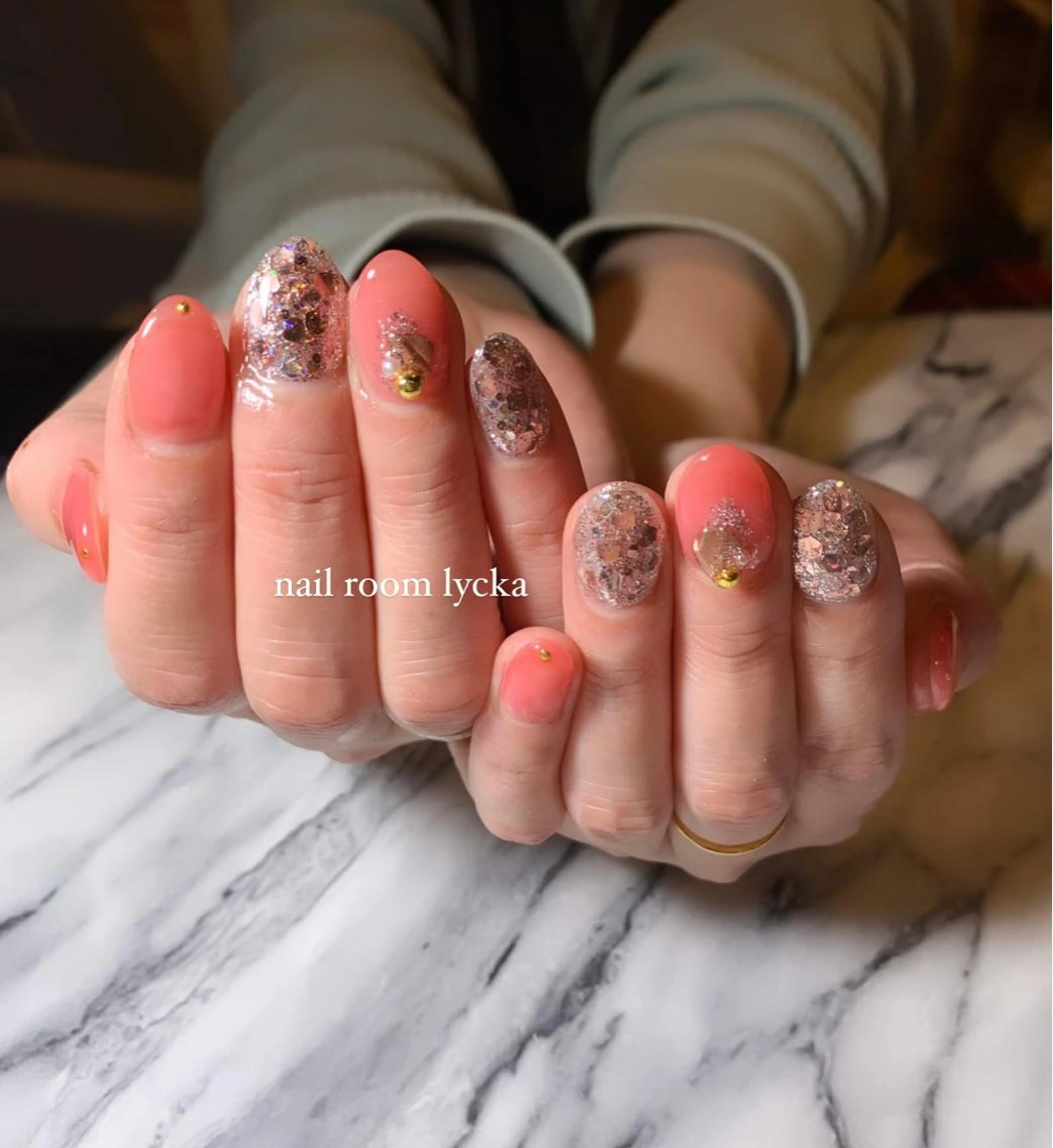 ネイル ﾈｲﾙﾙｰﾑﾘｯｶ 𝐦𝐚𝐲𝐮のネイルデザイン