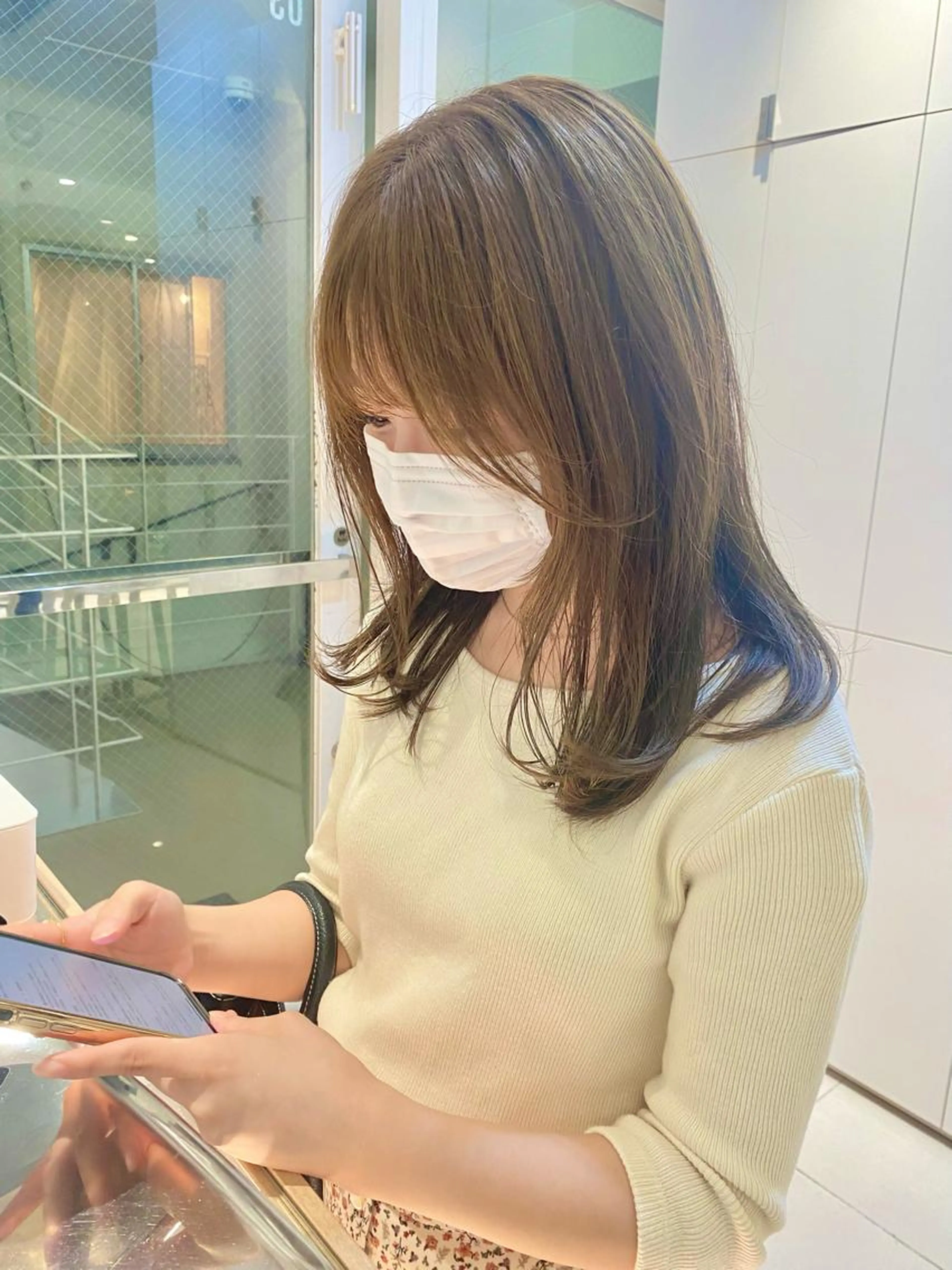 髪の痛みを最小限に🍀Wブリーチインナーカラー🌷の写真