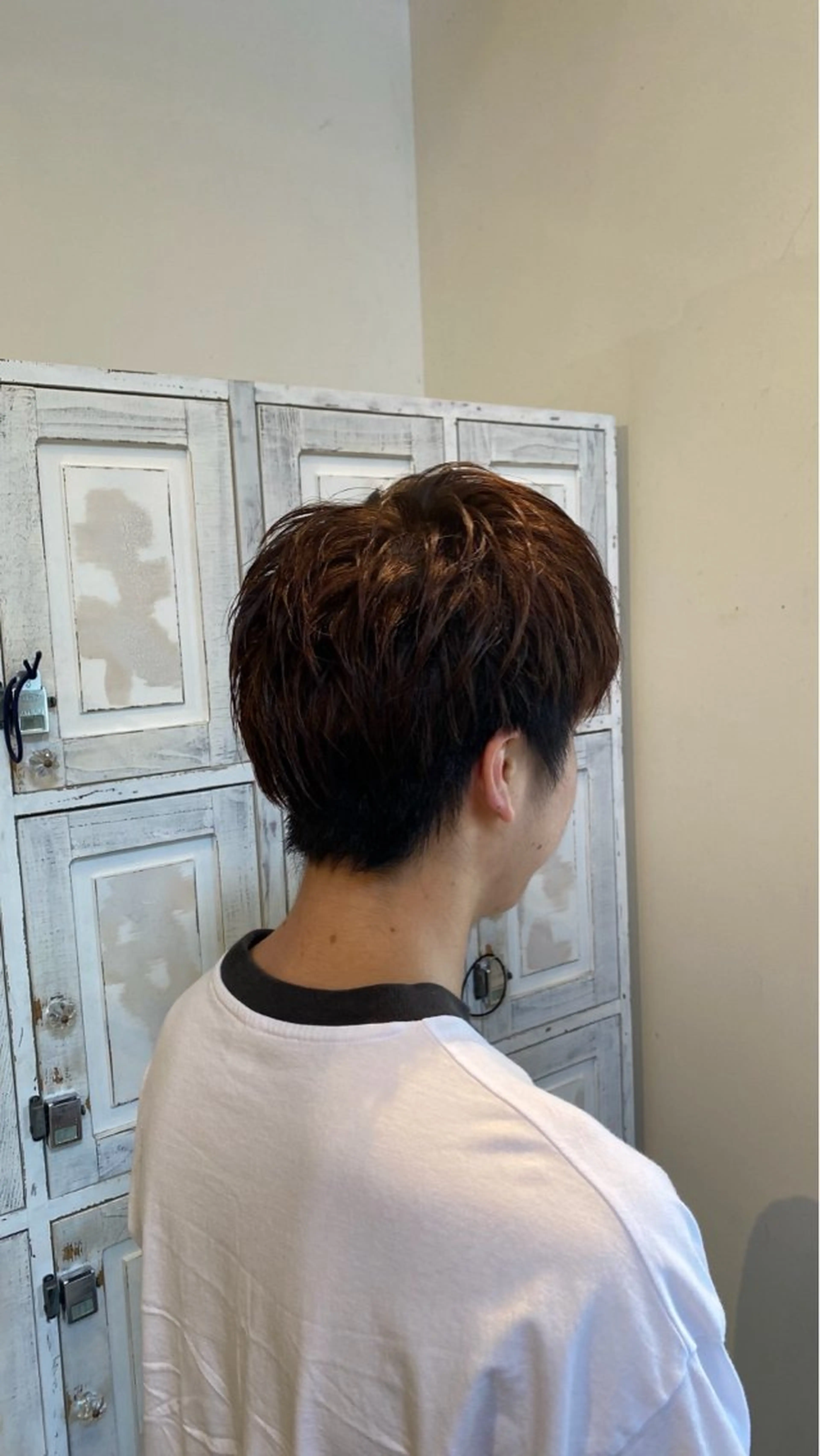 ショート カラー ヘアカラー ルプラボウ/ 内藤ほのか/艶カラーのヘアスタイル