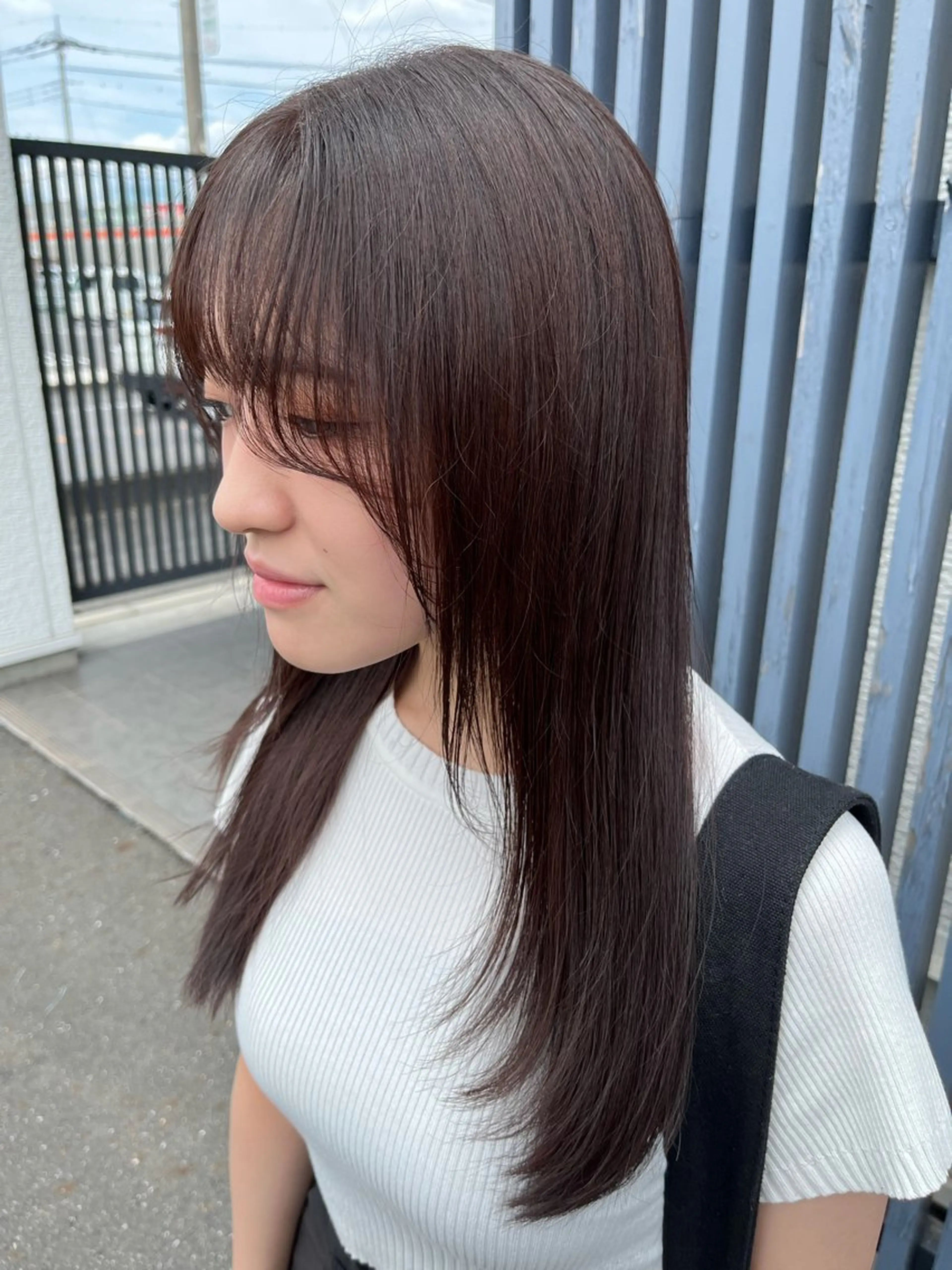 セミロング カット トリートメント 仁木 謙太のヘアスタイル