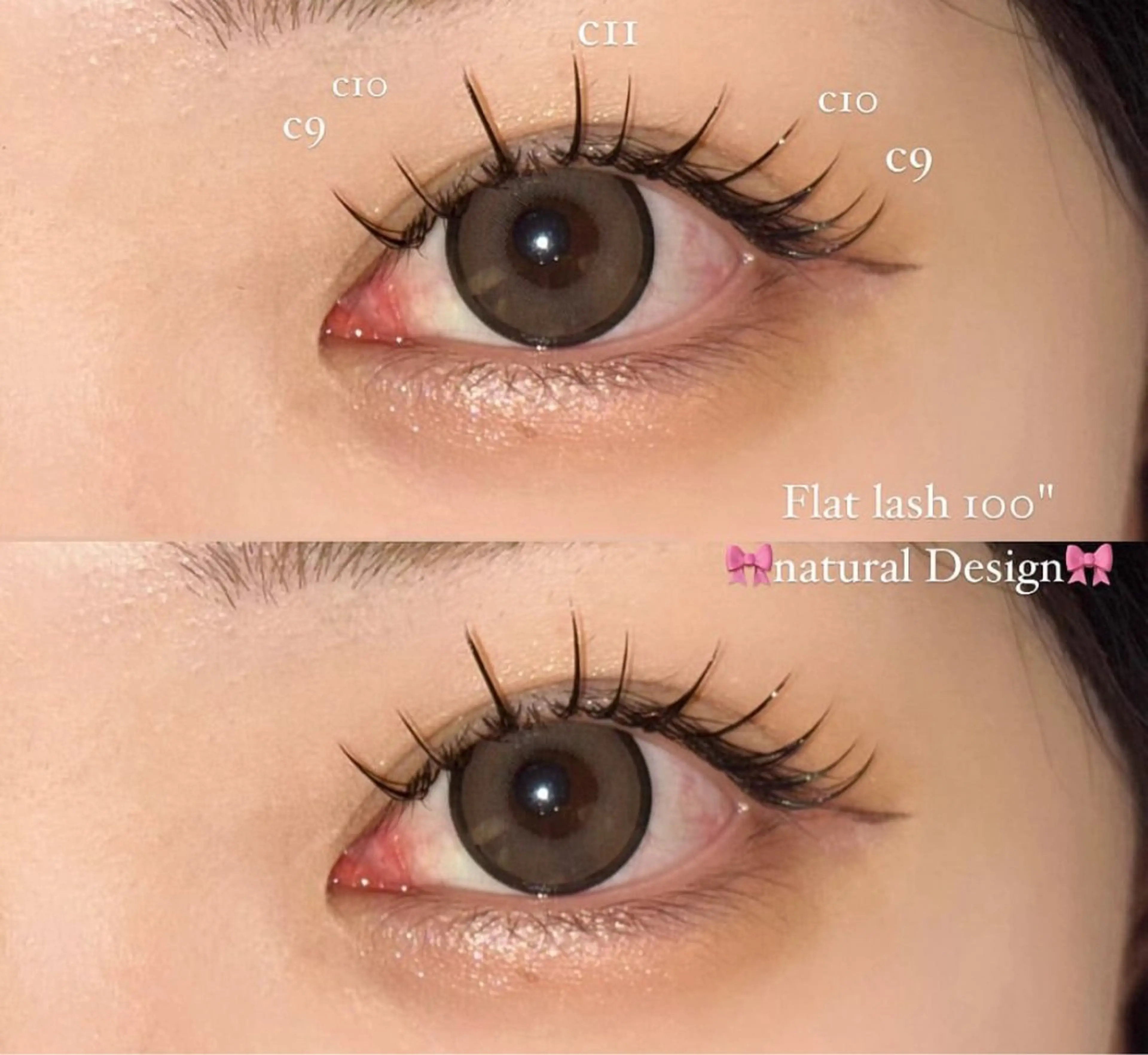 マツエク・マツパ フラットラッシュ まつげパーマ 下まつげエクステ 一重×まつ毛パーマ マツエク NORA senaのマツエク・マツパデザイン