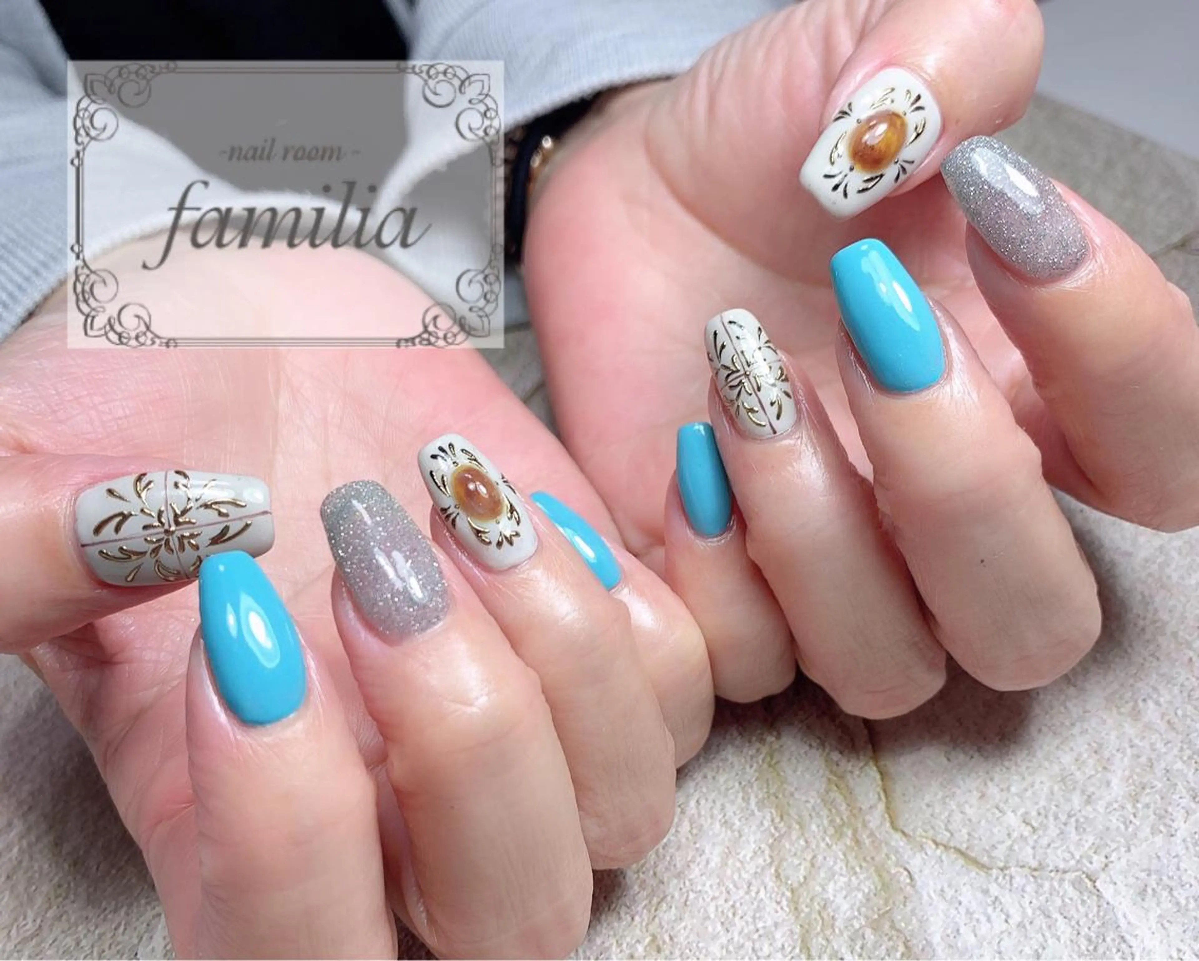 ネイル ハンドネイル -nailroom- familiaのネイルデザイン