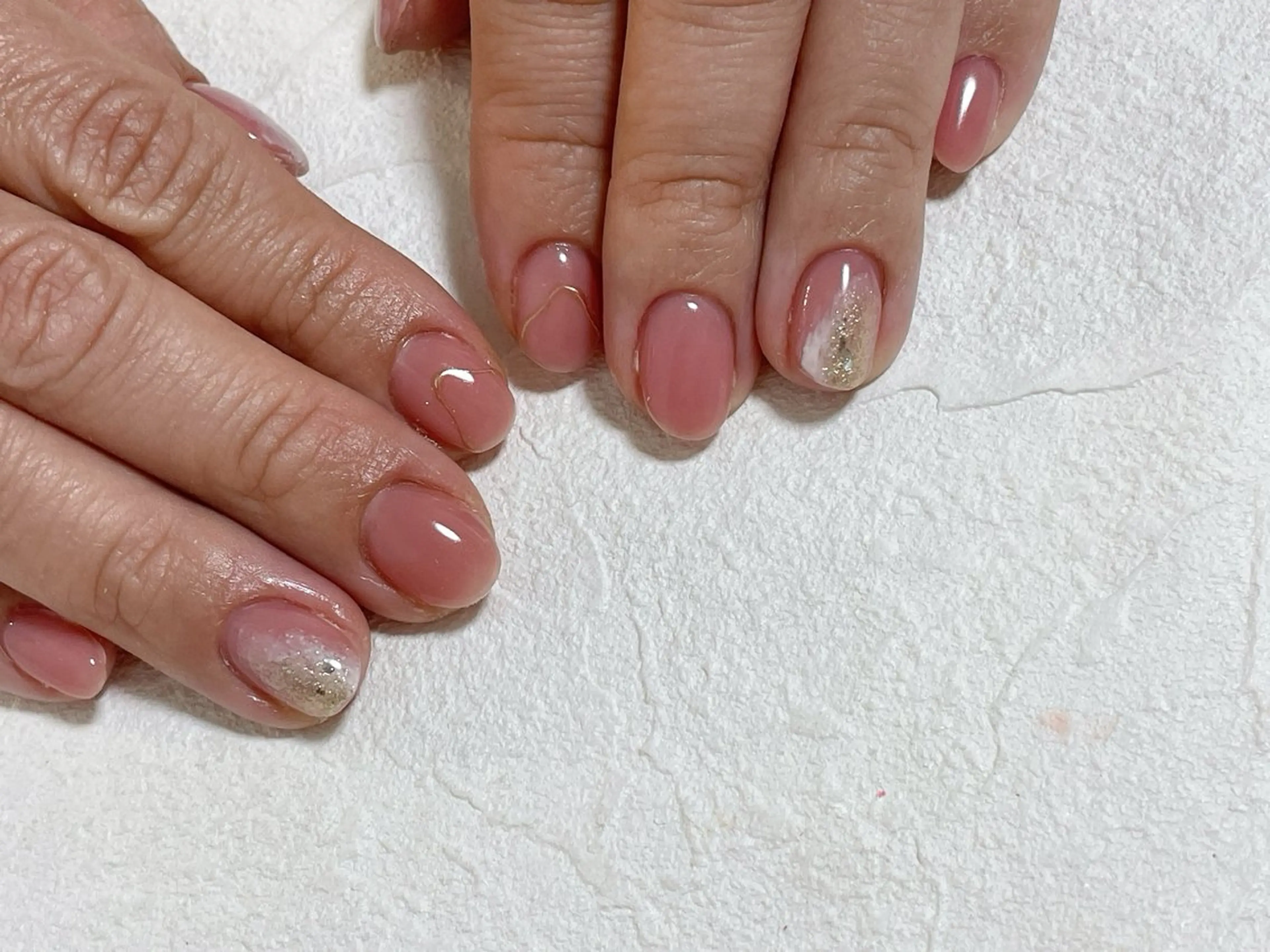 ネイル オーロラネイル フラワーネイル フットネイル フレンチネイル ジェルネイル mogunail &blowのネイルデザイン