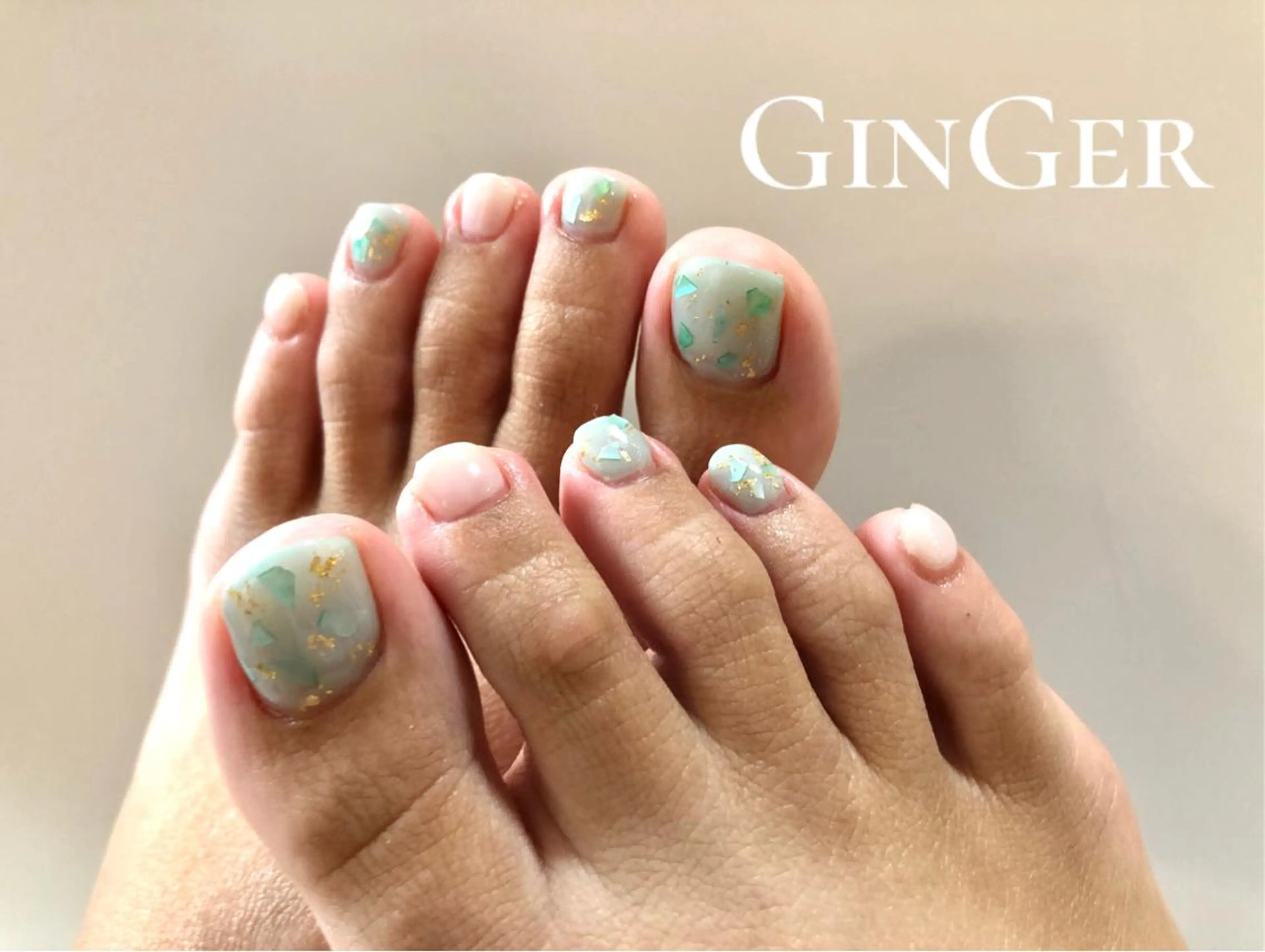 ネイル フットネイル GinGer nail salonのネイルデザイン