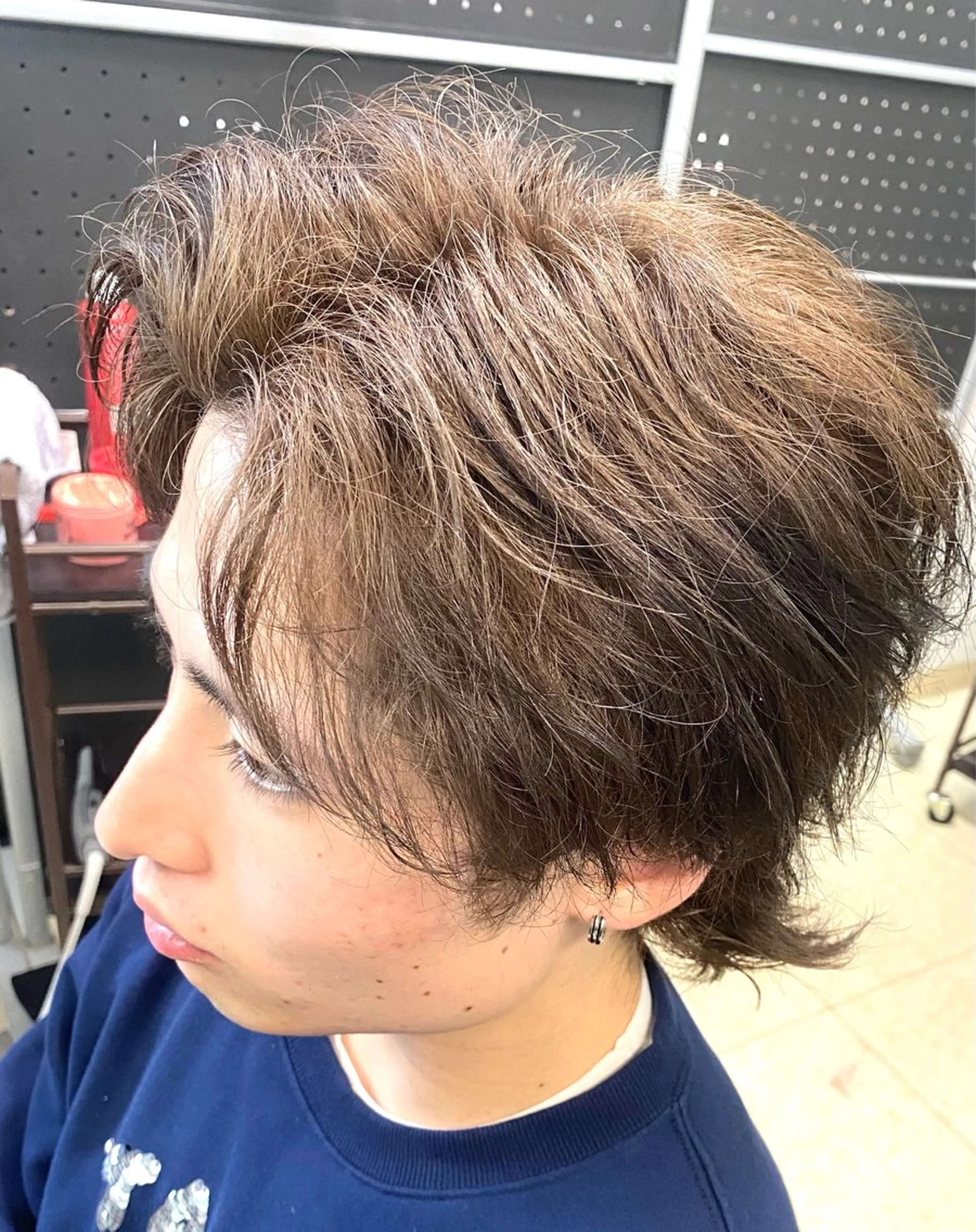 カラー メンズ メンズ専門/阿部修士 カットモデル募集中のヘアスタイル