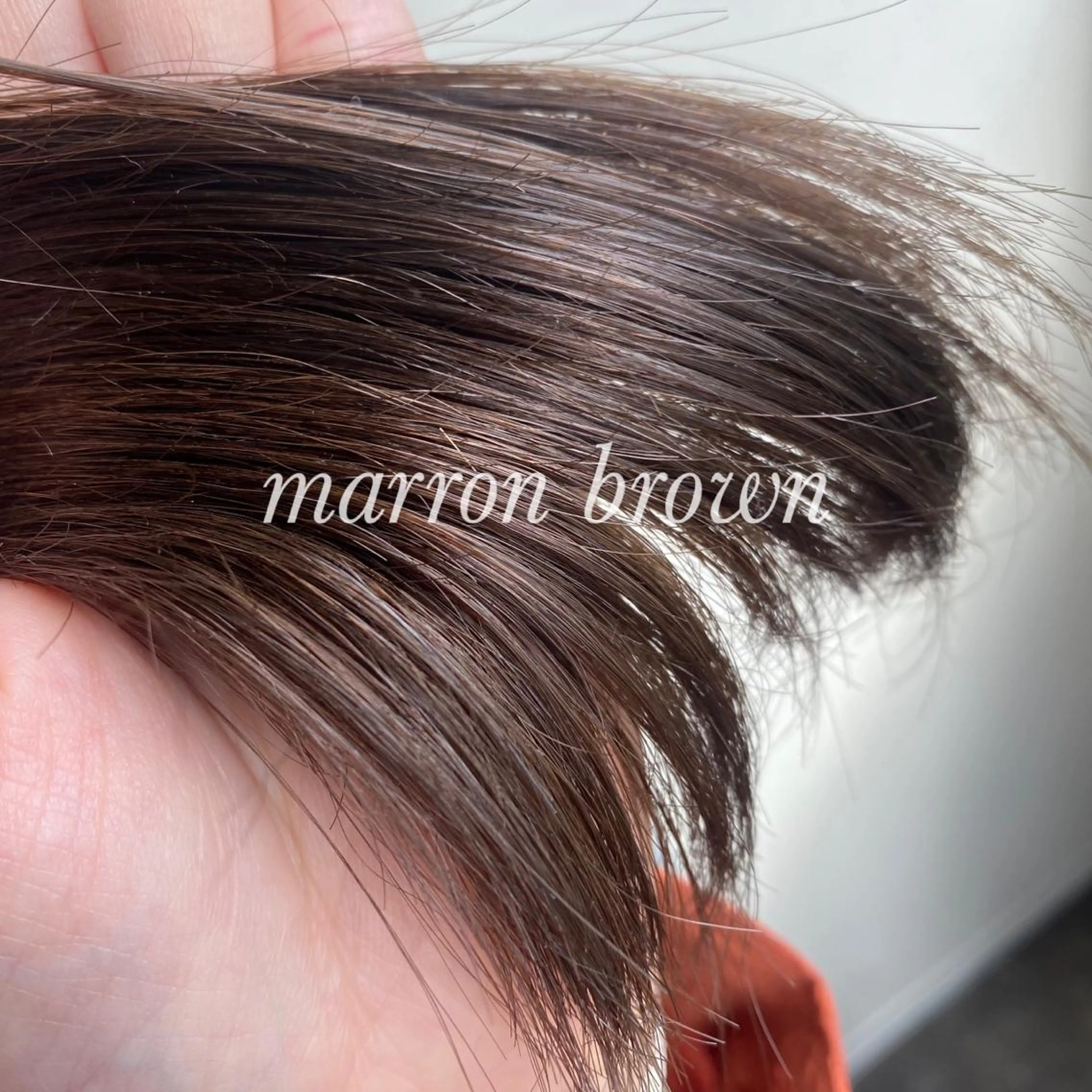 カラー MIYU透明感カラー ブリーチなしWカラーのヘアスタイル