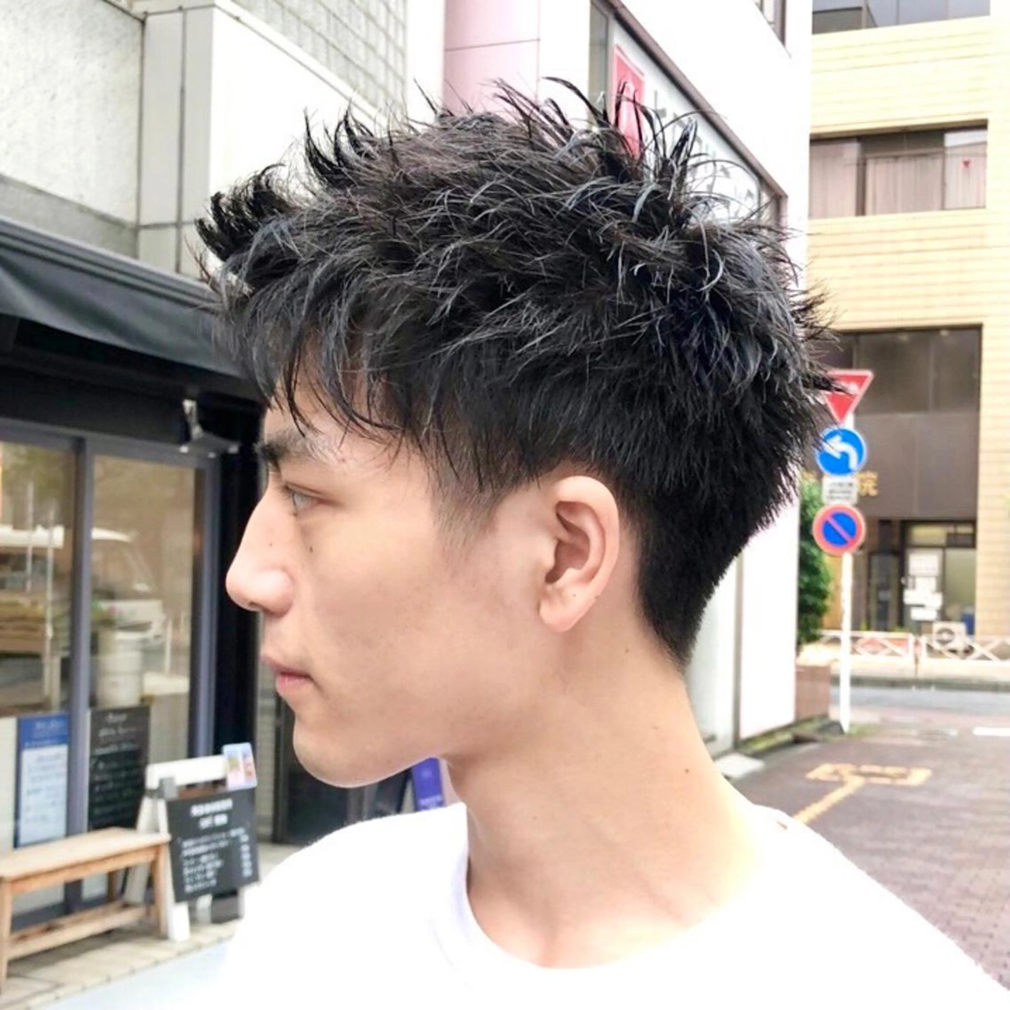 ショート メンズ ヒロ銀座 渡辺 紗菜のヘアスタイル