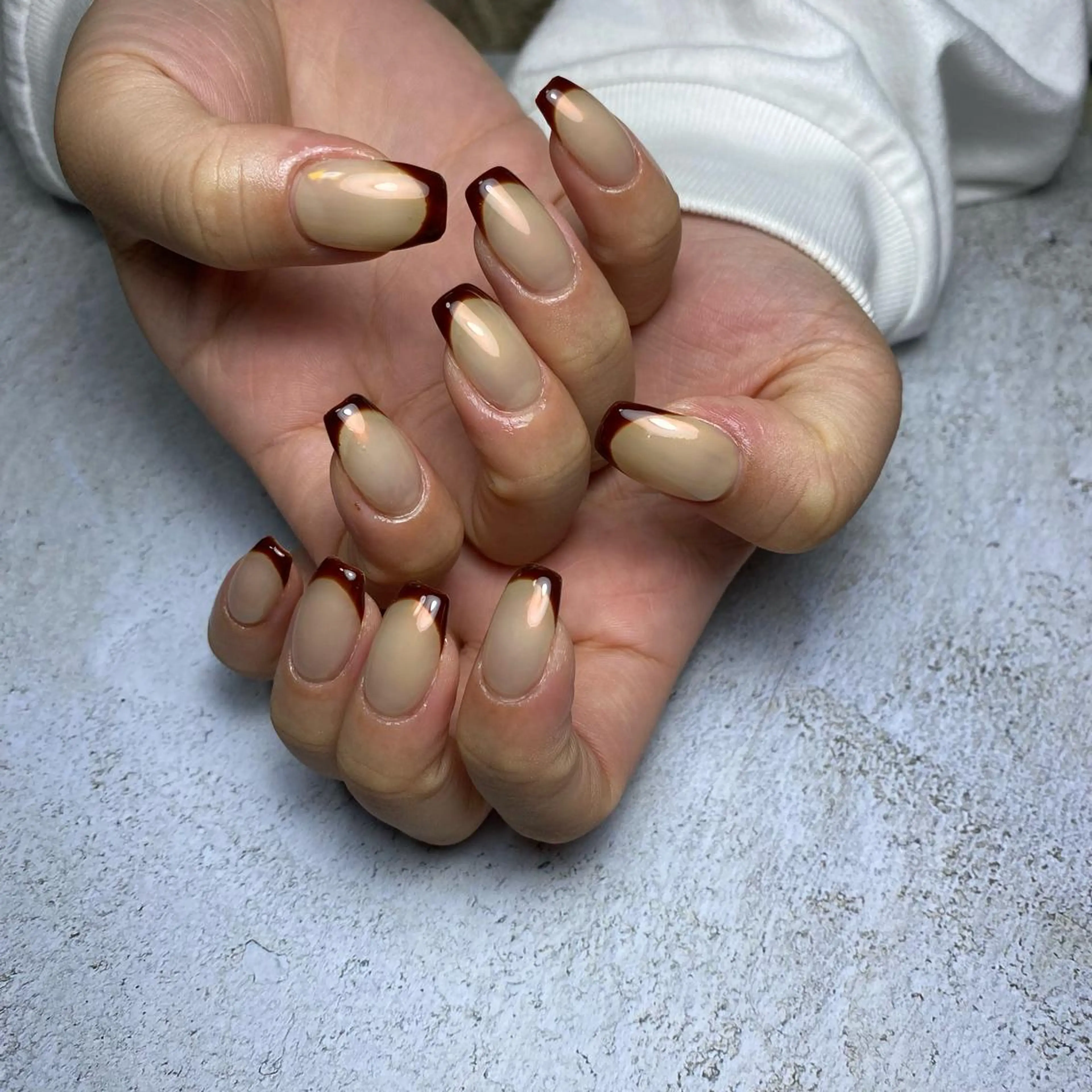 ネイル ミラーネイル ハンドネイル ☺︎ NOZOMI☺︎のネイルデザイン