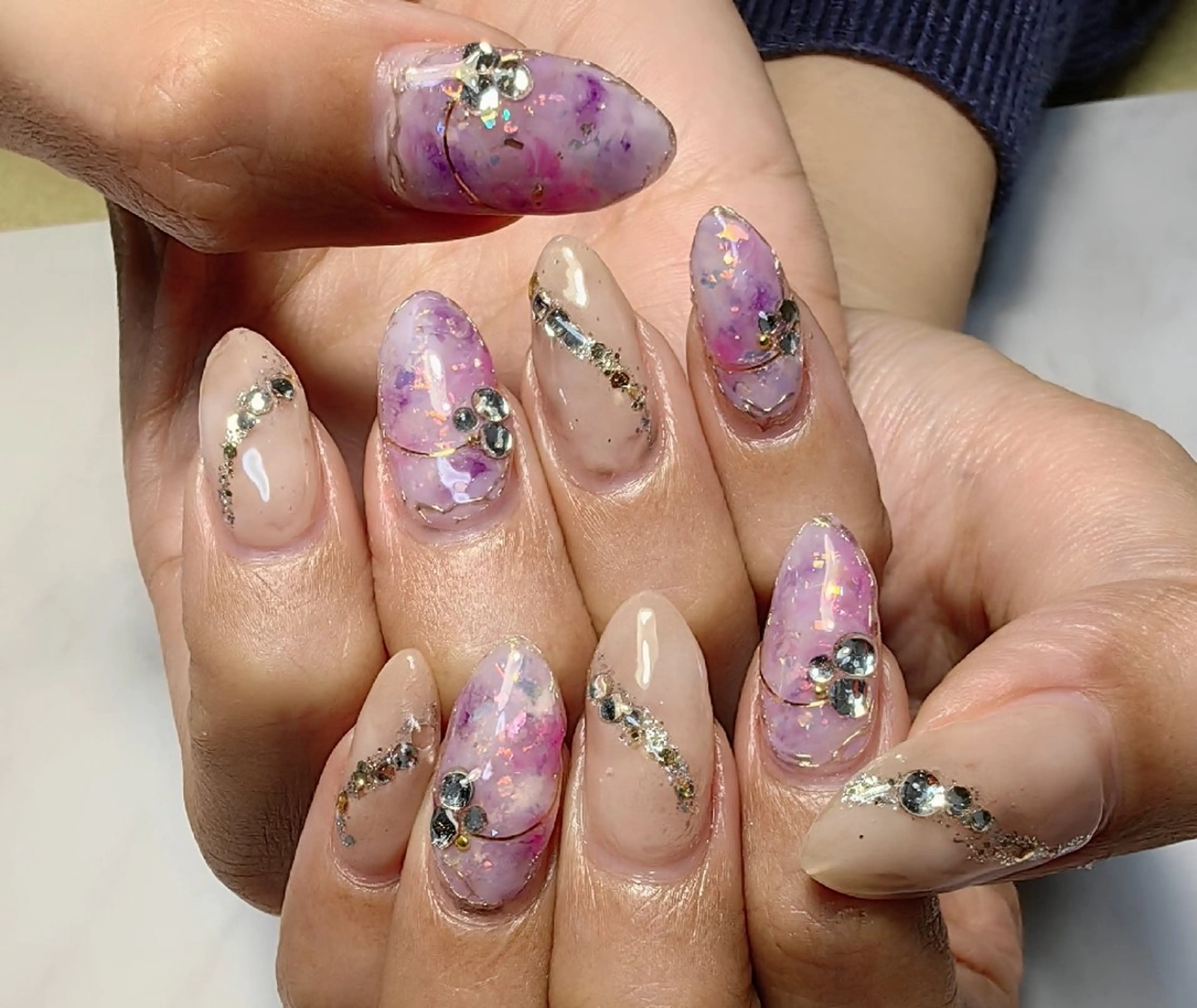 ネイル フラワーネイル ハンドネイル reve あやののネイルデザイン