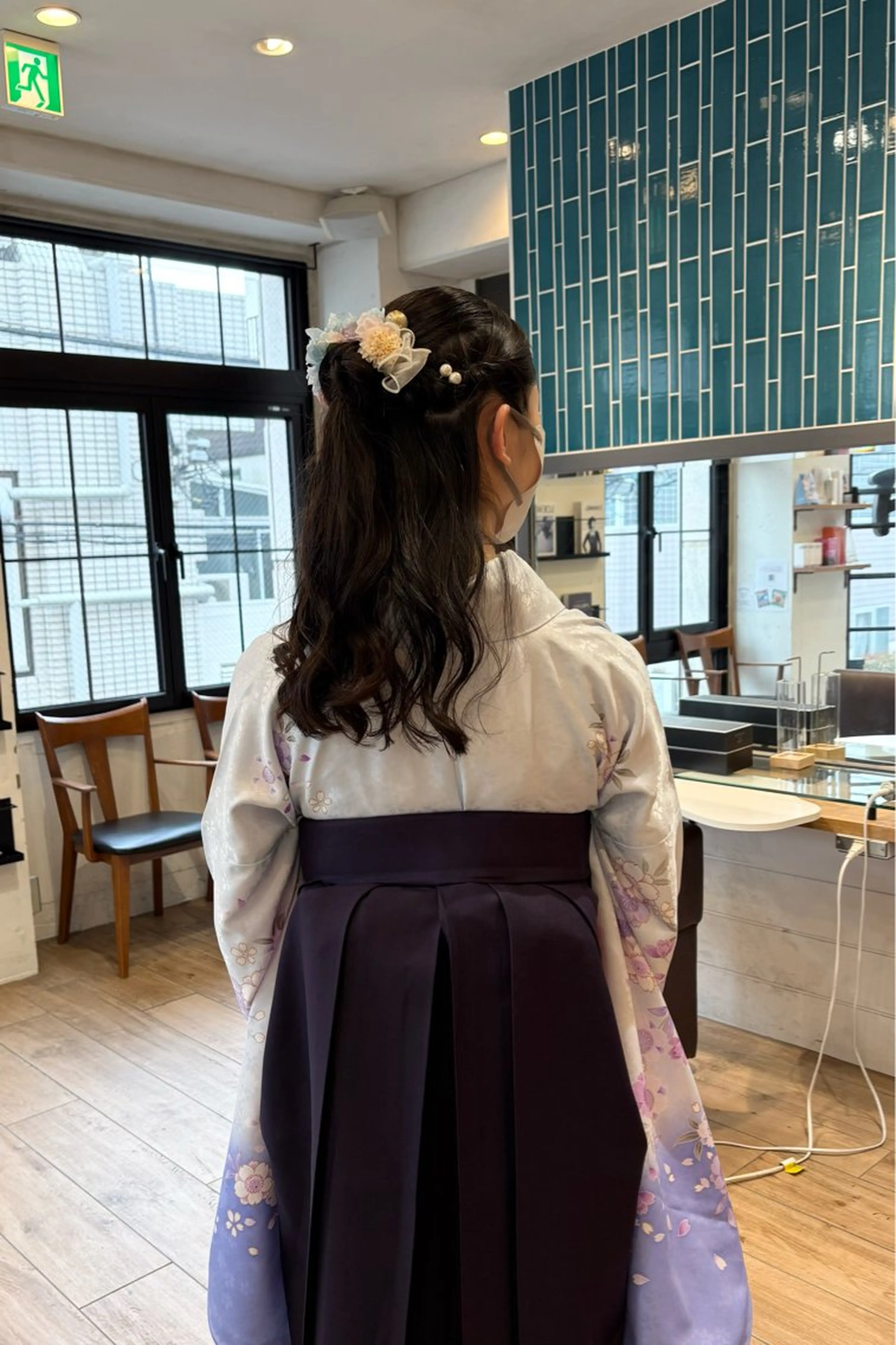 セミロング 卒業式のヘアスタイル 🐈‍⬛なおカラーモ デル様募集中🎀のヘアスタイル