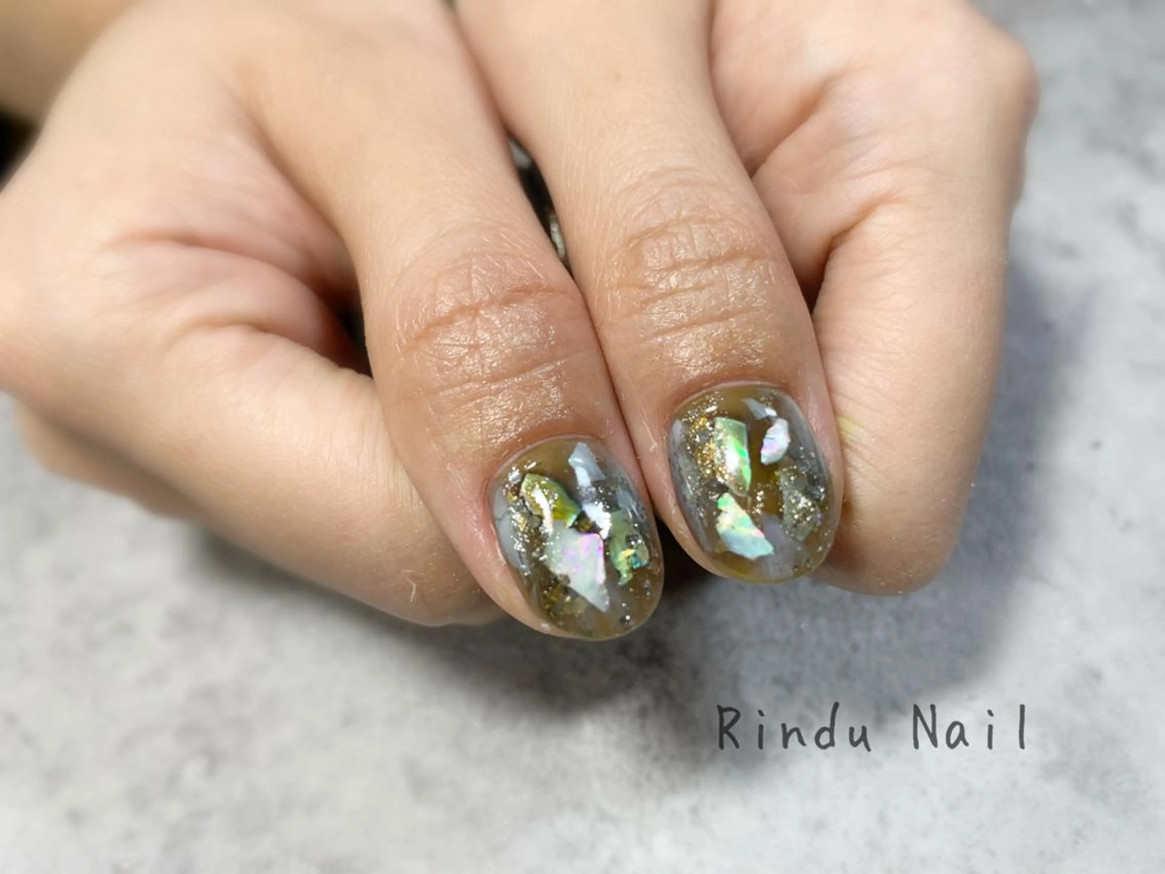 ネイル ニュアンスネイル Rindu Nail 名駅miniのネイルデザイン