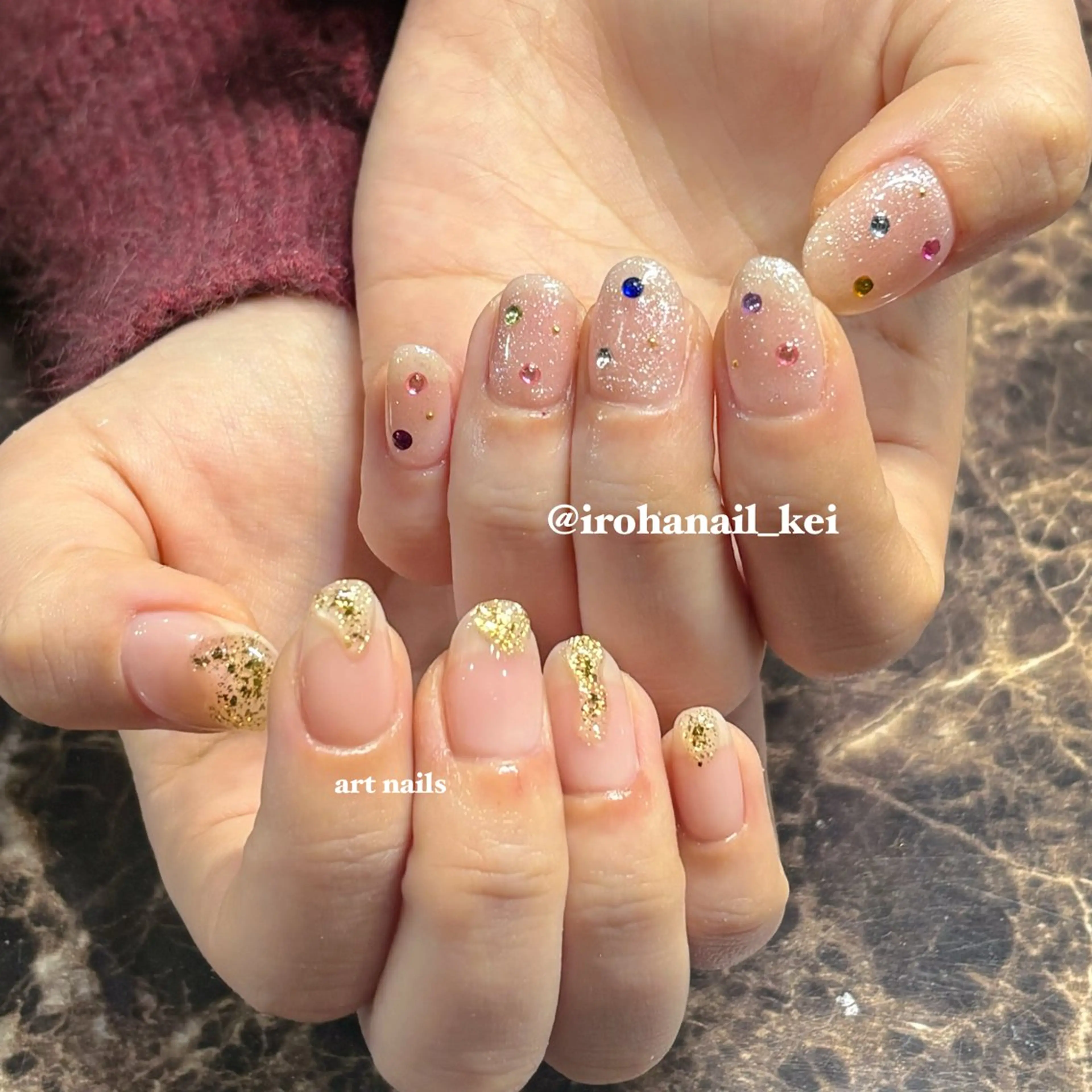 ネイル アートネイル IROHA NAIL_けい🐶のネイルデザイン
