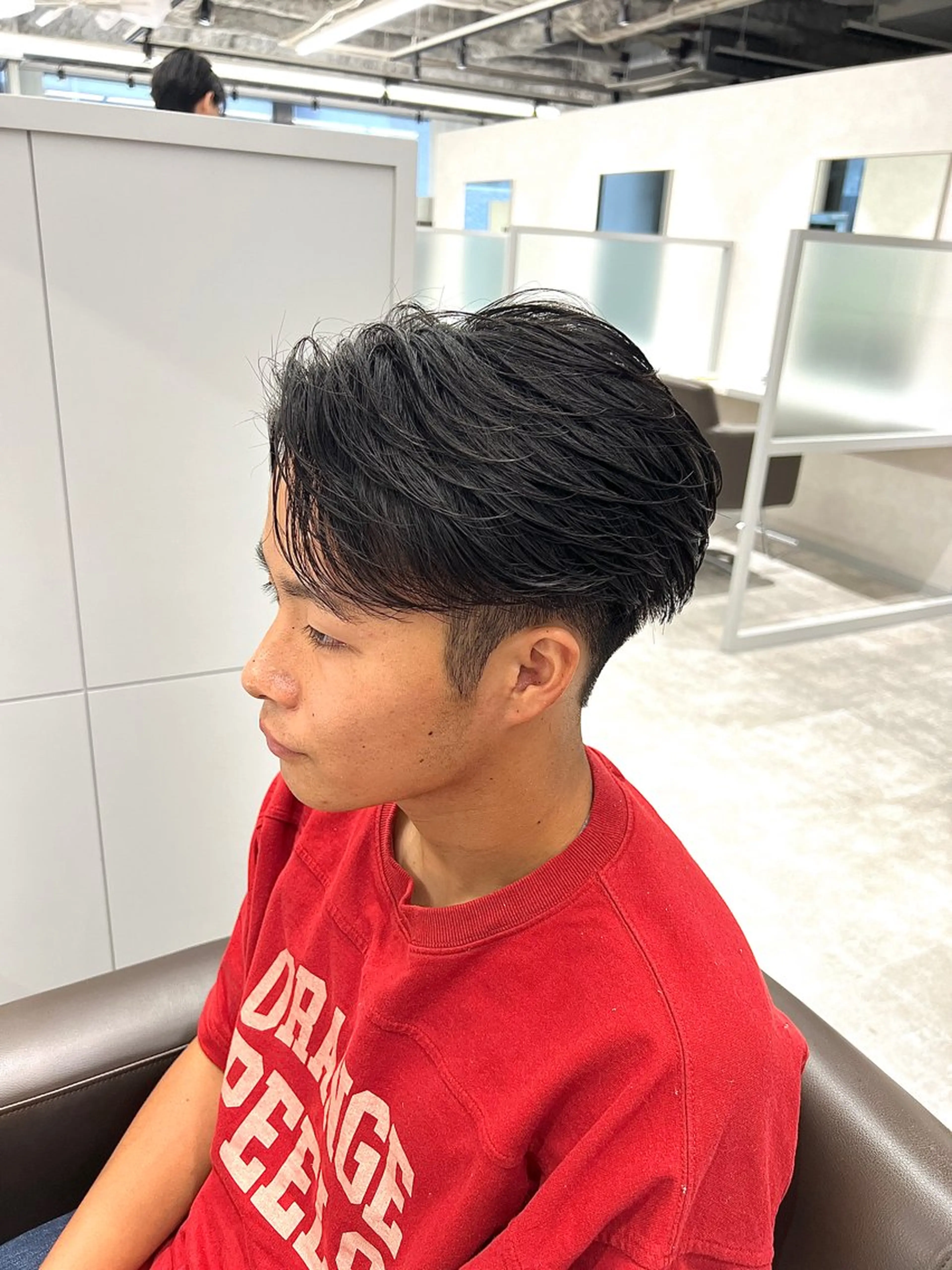 ショート 関西センターパート メンズモデル募集のヘアスタイル